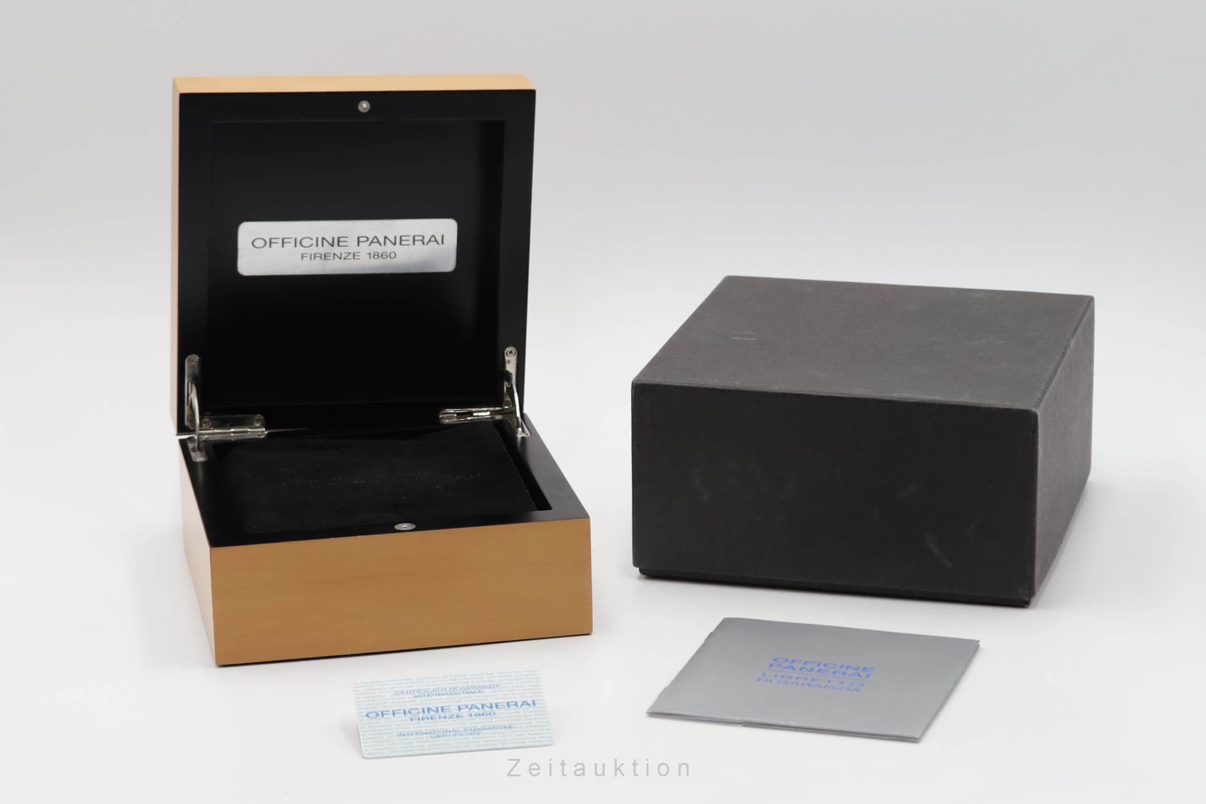 Panerai Luminor Base White Dial Stahl Handaufzug Ref. PAM00114 B&P VP: 5700,- € [2500949]