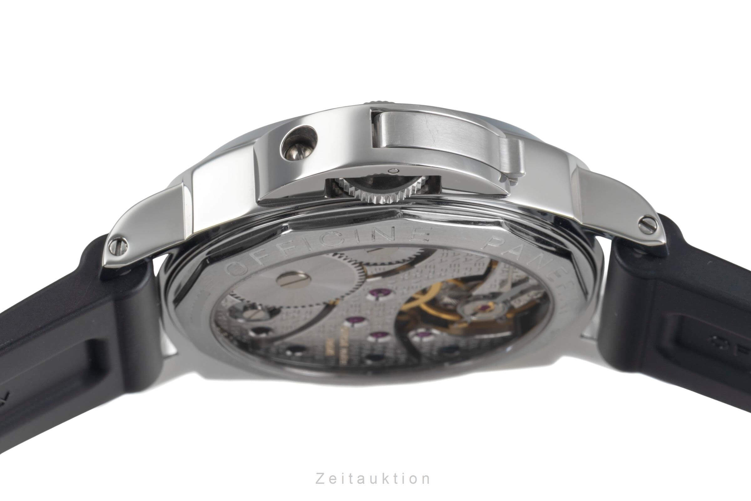 Panerai Luminor Base White Dial Stahl Handaufzug Ref. PAM00114 B&P VP: 5700,- € [2500949]