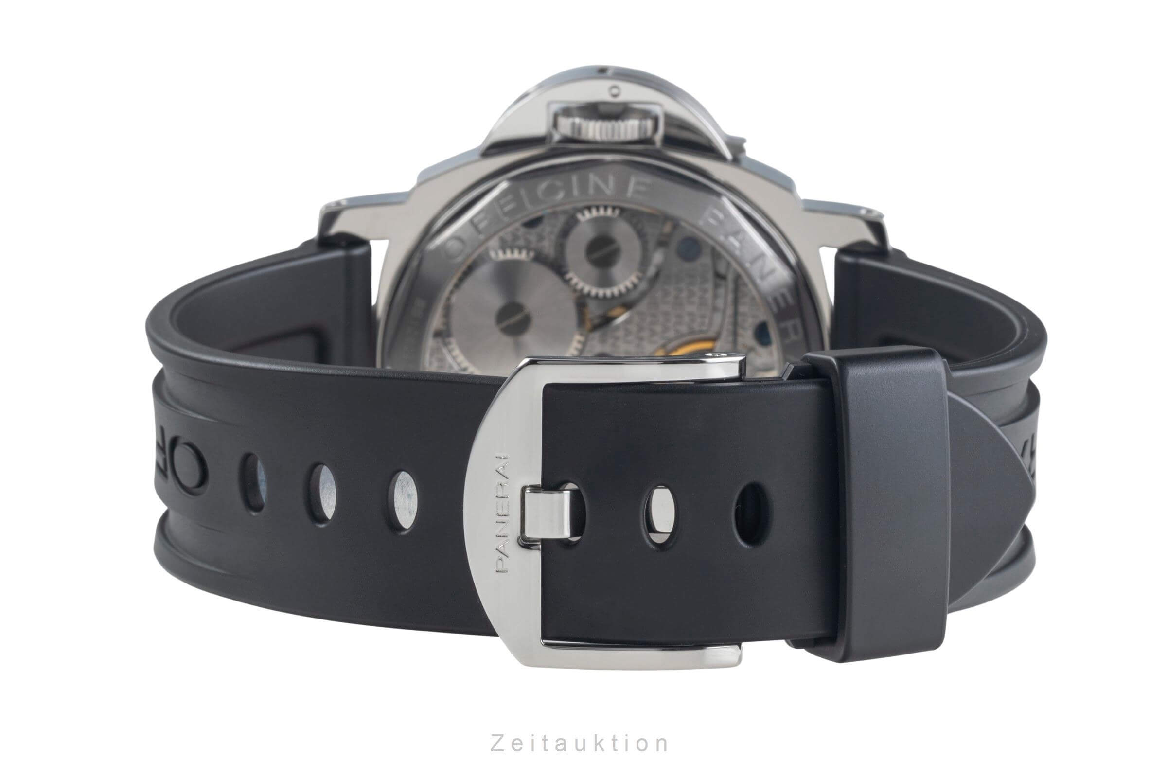 Panerai Luminor Base White Dial Stahl Handaufzug Ref. PAM00114 B&P VP: 5700,- € [2500949]