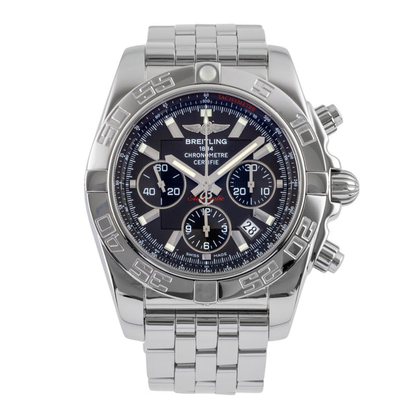 Breitling Chronomat 44 cronografo acciaio automatismo orologio da uomo AB0110,  AB011M24PA  [2500950]