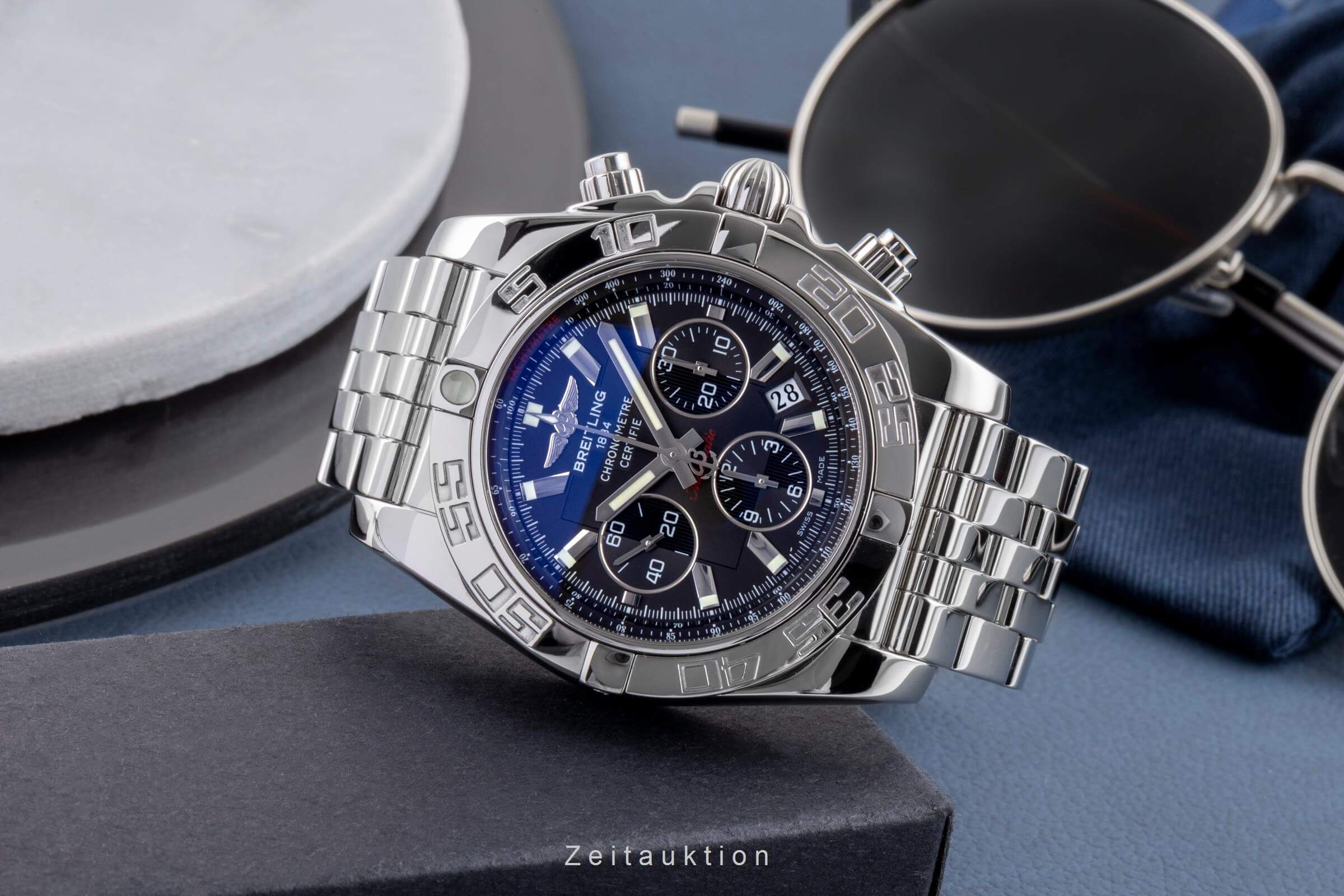 Breitling Chronomat 44 cronografo acciaio automatismo orologio da uomo AB0110,  AB011M24PA  [2500950]