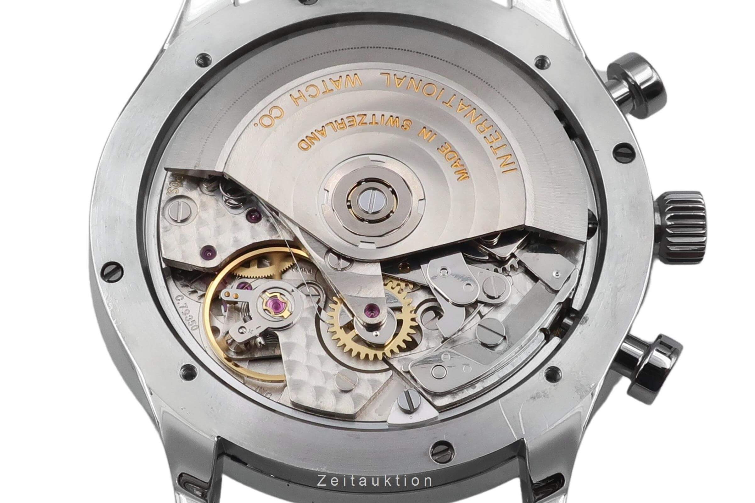 IWC Portugieser cronografo acciaio automatismo orologio da uomo IW371438 LP: 9100EUR  [2500952]