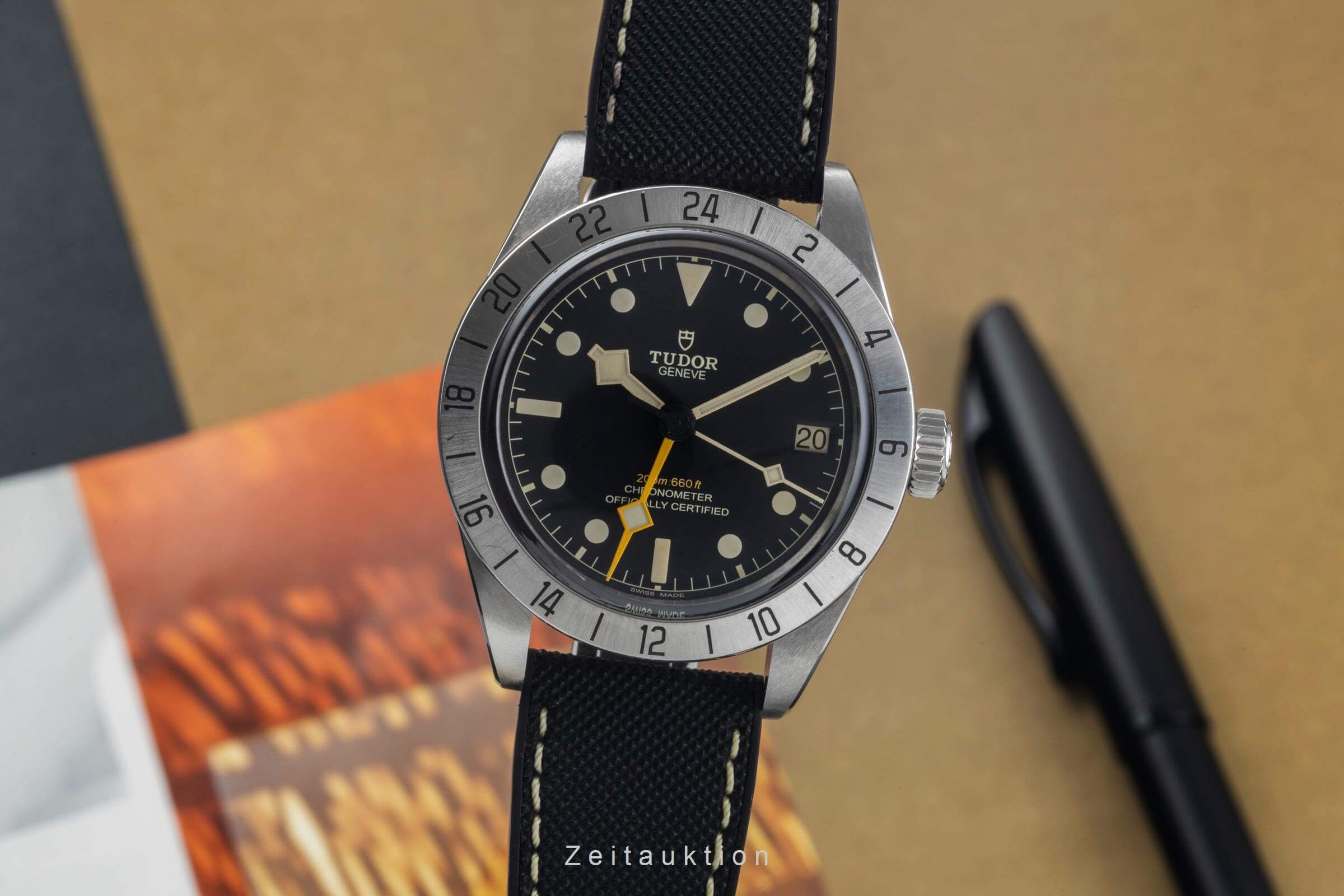 Tudor Black Bay acero automático reloj para caballeros 79470-0003 LP: 4050EUR  [2500958]