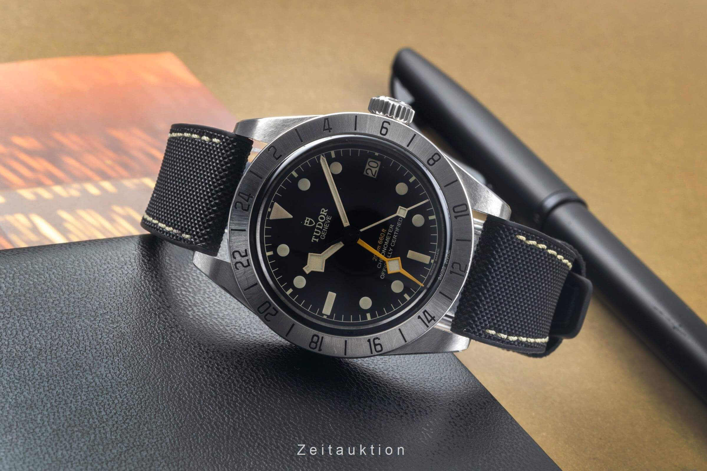 Tudor Black Bay acero automático reloj para caballeros 79470-0003 LP: 4050EUR  [2500958]