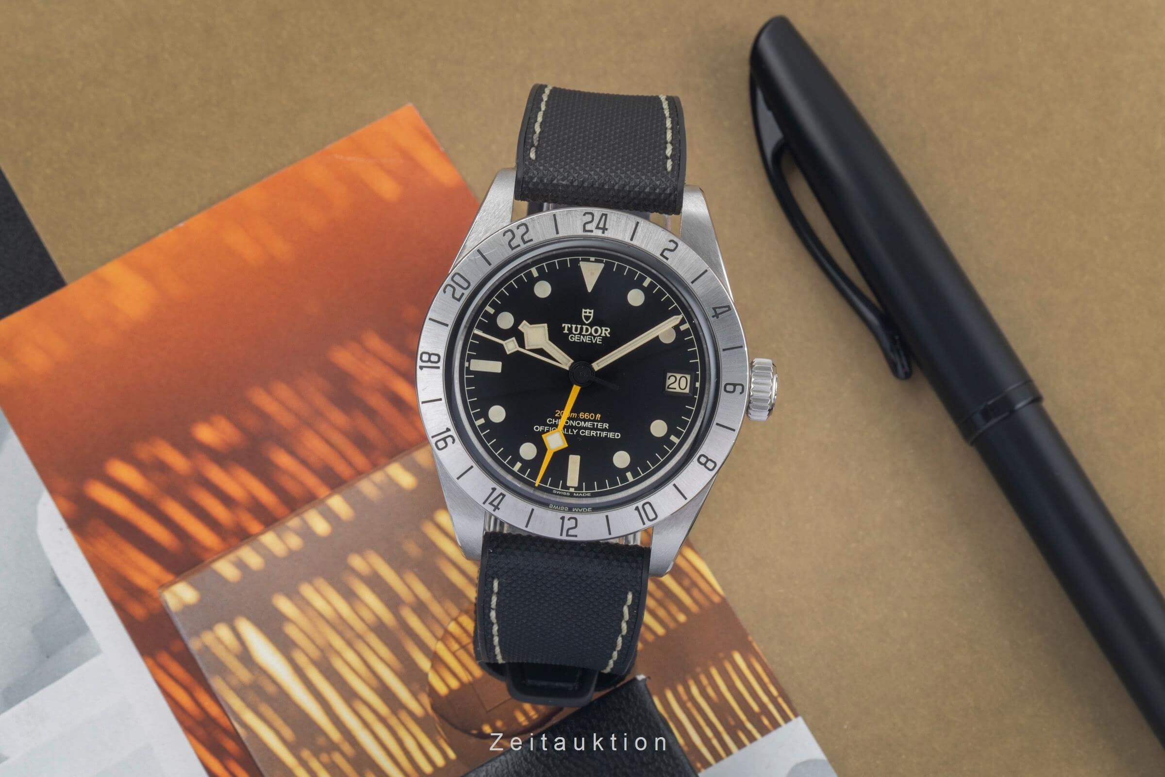 Tudor Black Bay acero automático reloj para caballeros 79470-0003 LP: 4050EUR  [2500958]