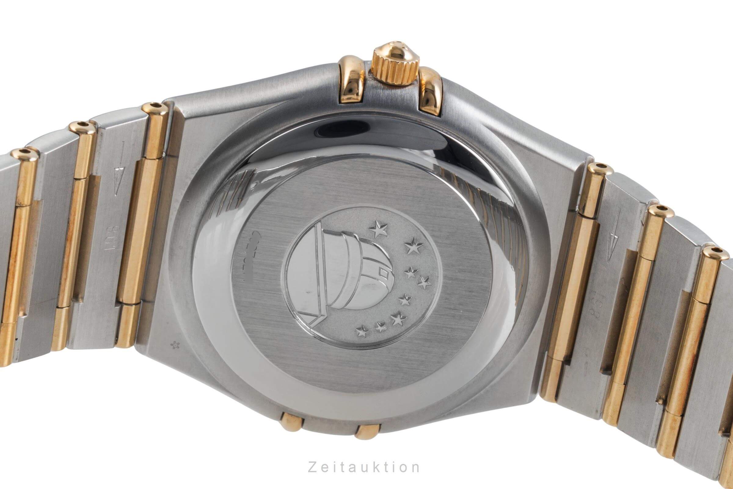 Omega Constellation acciaio / oro automatismo orologio da uomo 1202.10.00  [2500975]