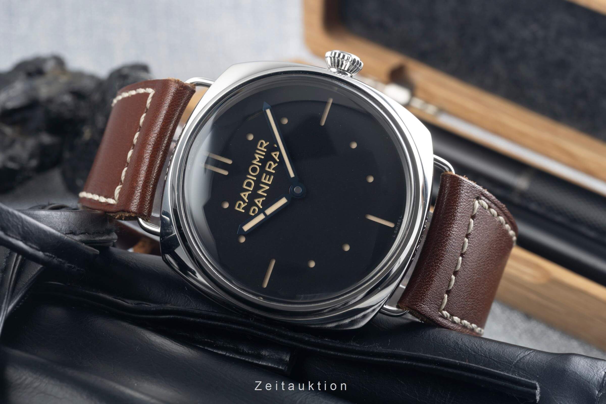 Panerai Radiomir acero cuerda manual reloj para caballeros PAM00449 LP: 7200EUR  [2500987]