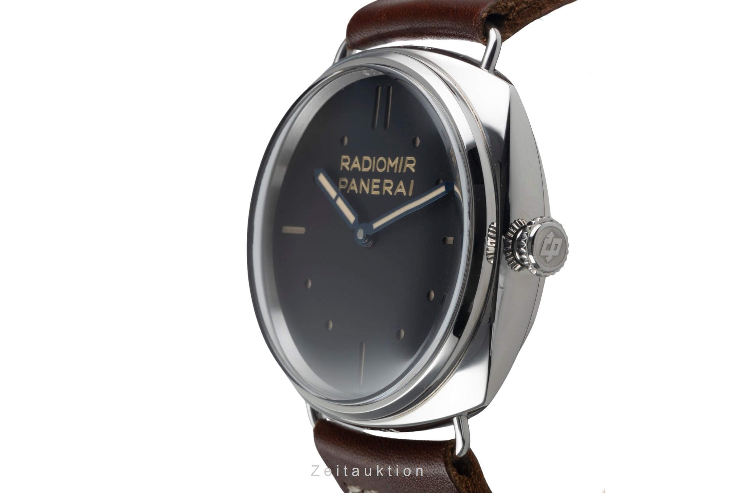Panerai Radiomir acero cuerda manual reloj para caballeros PAM00449 LP: 7200EUR  [2500987]