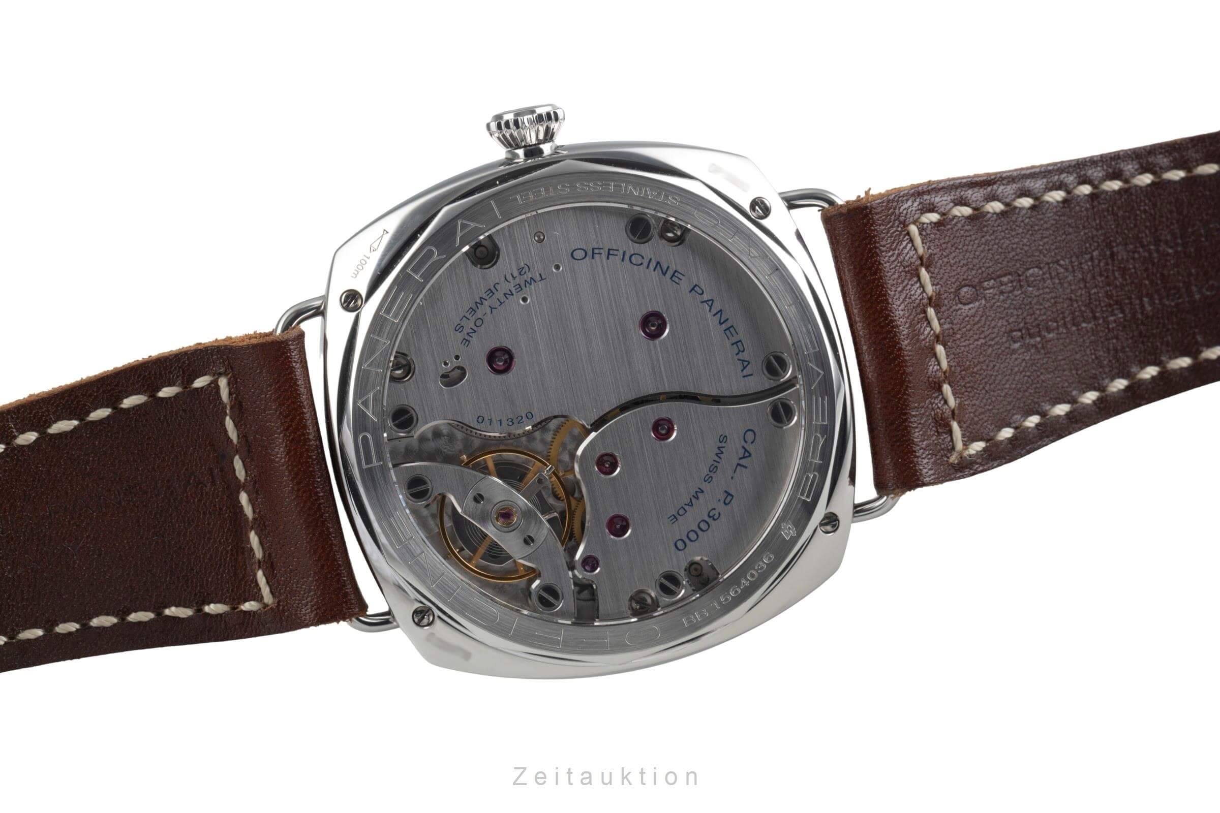 Panerai Radiomir acero cuerda manual reloj para caballeros PAM00449 LP: 7200EUR  [2500987]