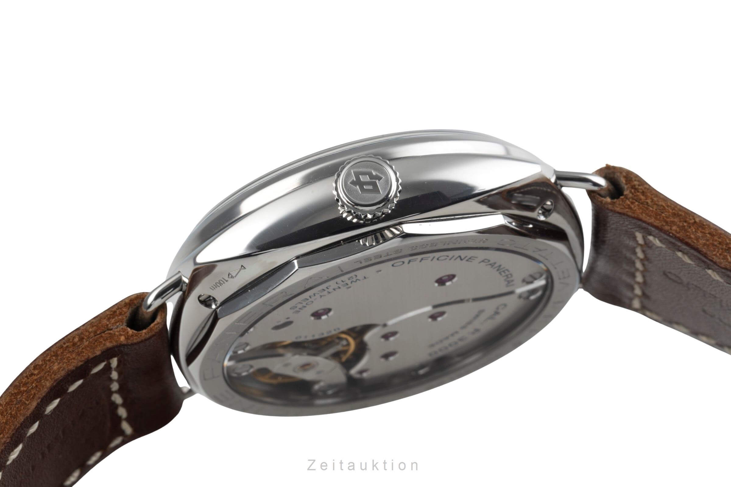 Panerai Radiomir acero cuerda manual reloj para caballeros PAM00449 LP: 7200EUR  [2500987]