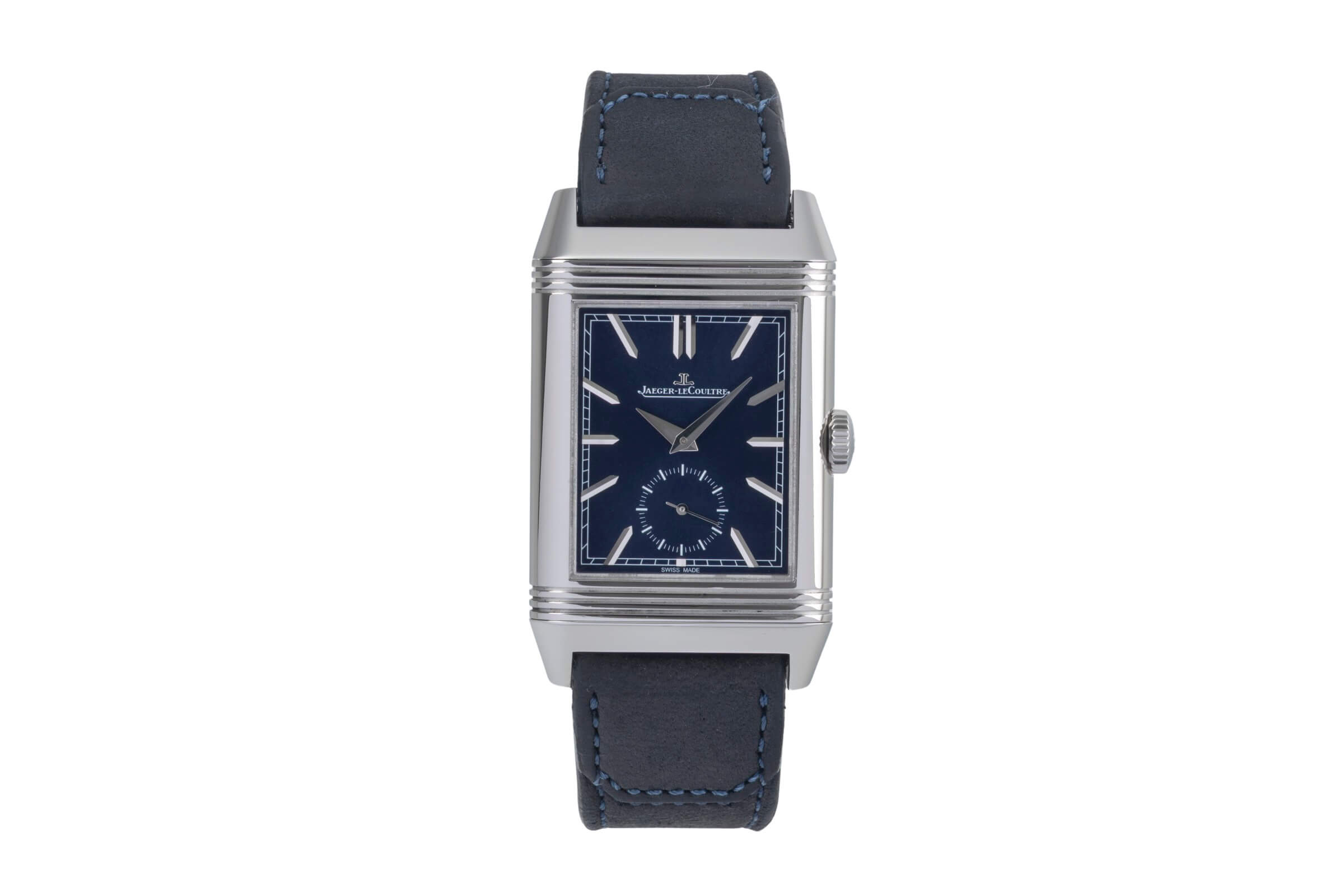 Jaeger LeCoultre Reverso acero cuerda manual reloj para caballeros Q3988482,  215.8.D4 LP: 14300EUR  [2500988]