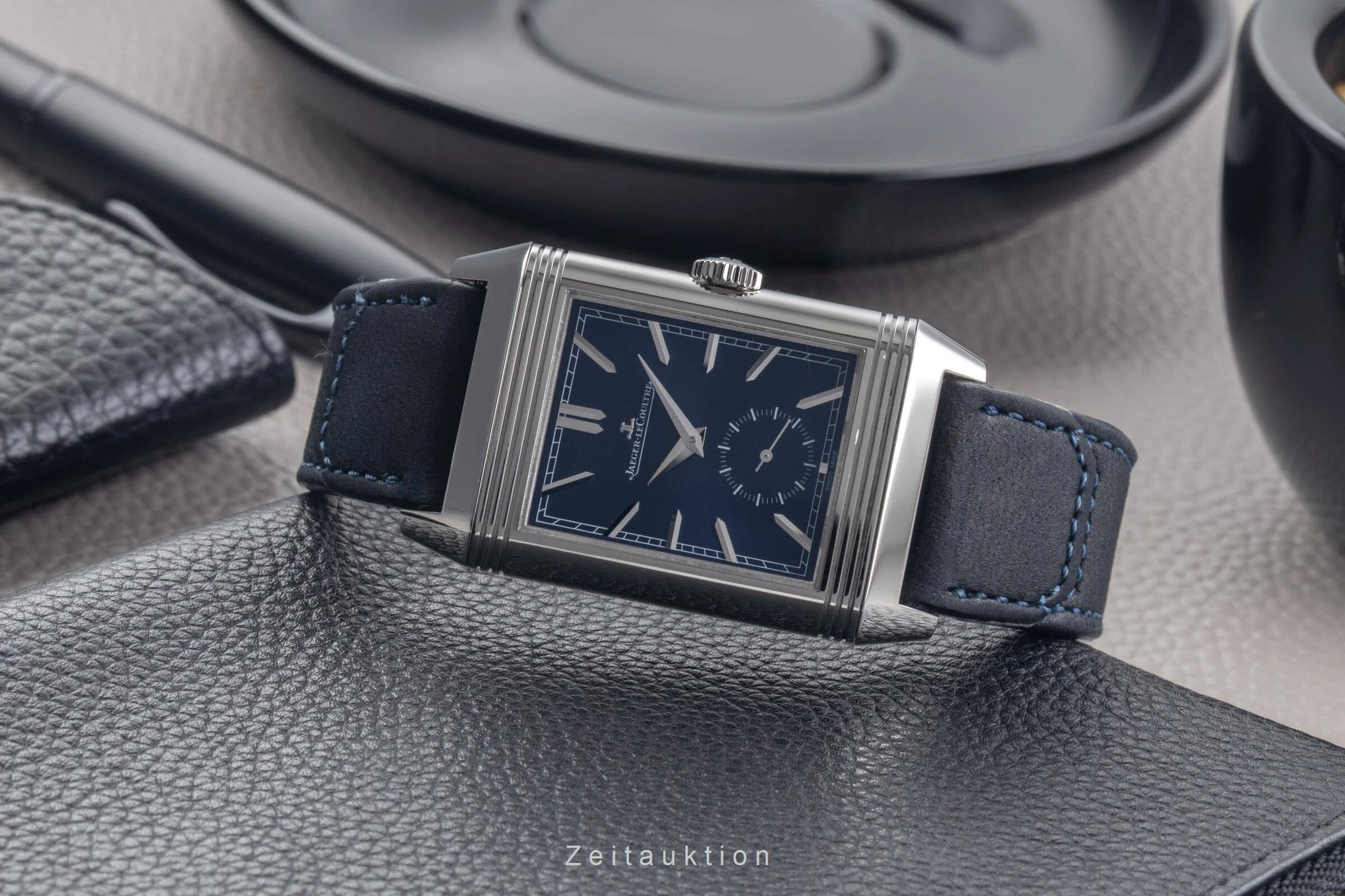 Jaeger LeCoultre Reverso acero cuerda manual reloj para caballeros Q3988482,  215.8.D4 LP: 14300EUR  [2500988]
