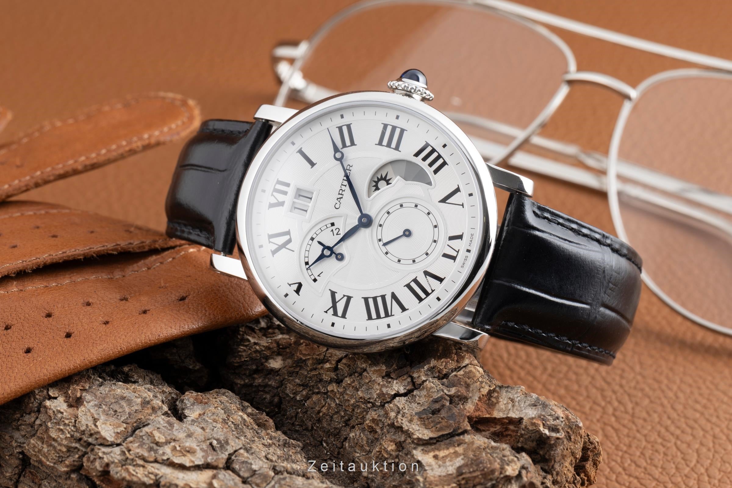 Cartier Rotonde de Cartier acier automatique montre pour hommes W1556368 LP: 114000EUR  [2500990]