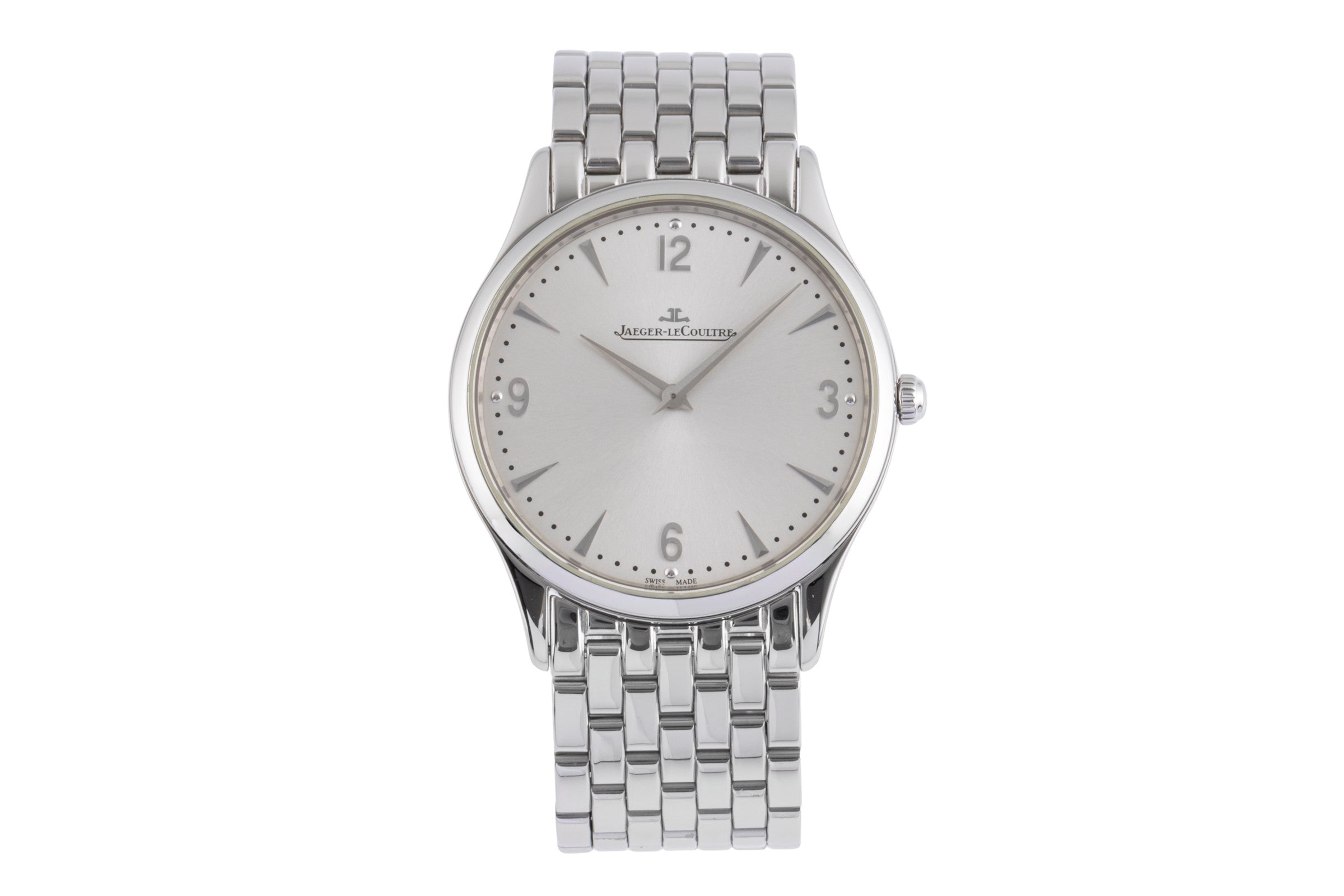 Jaeger LeCoultre Master Ultra Thin acier à remontage manuel montre pour hommes Q1348120 ,  172.8.79.S LP: 10300EUR  [2500993]