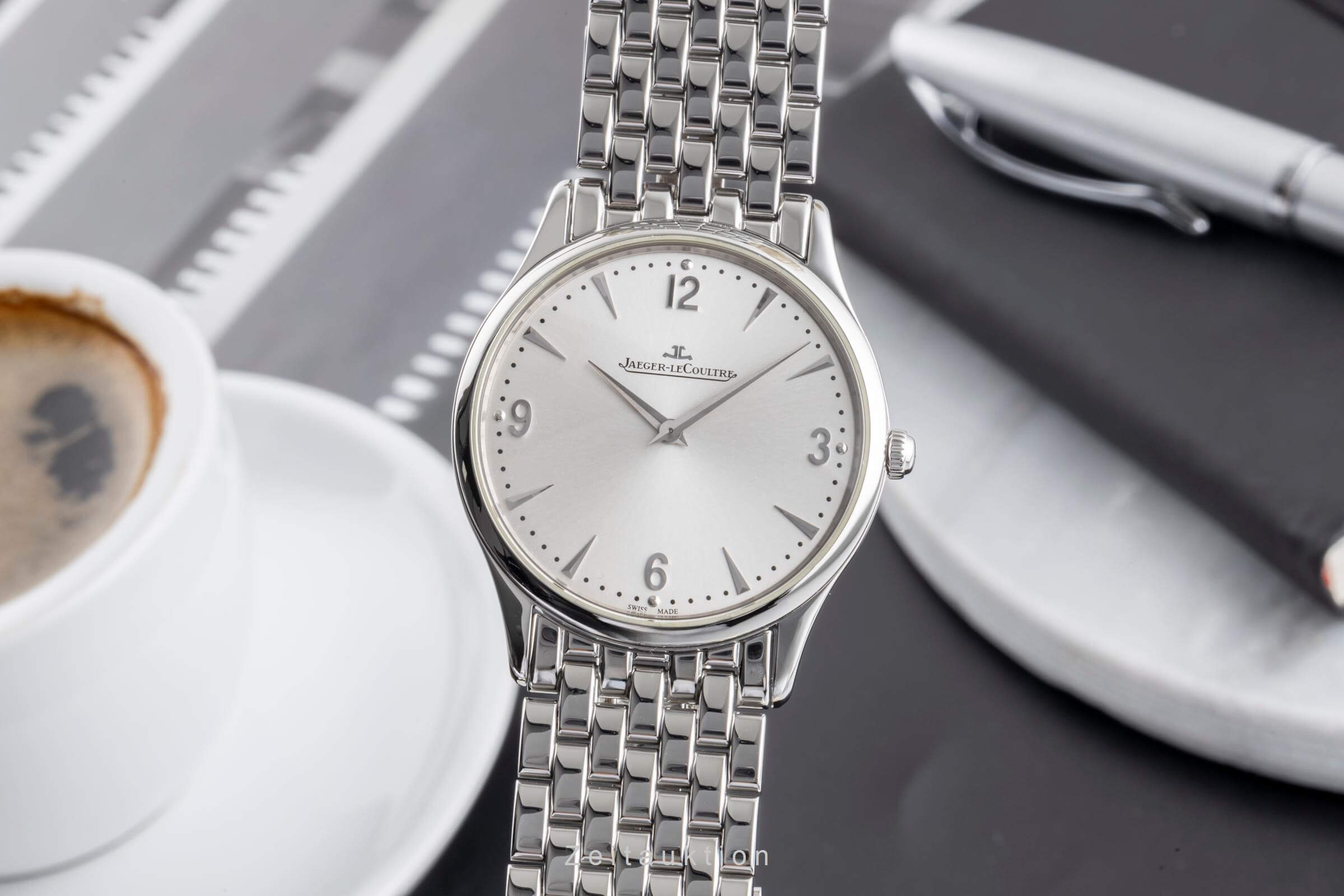 Jaeger LeCoultre Master Ultra Thin acier à remontage manuel montre pour hommes Q1348120 ,  172.8.79.S LP: 10300EUR  [2500993]