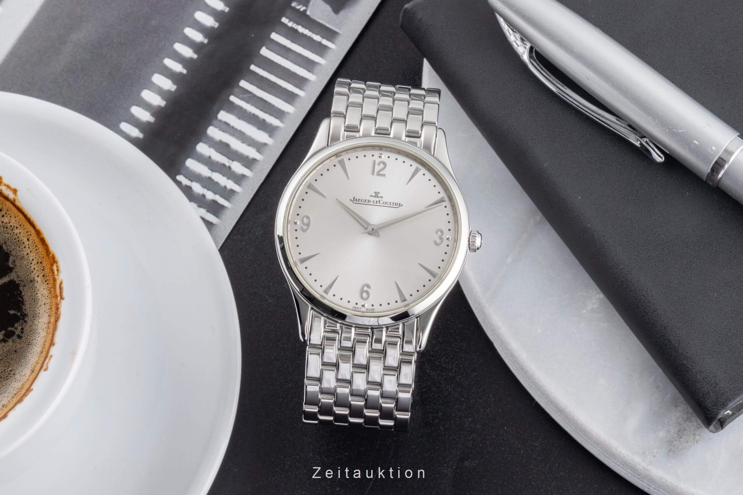 Jaeger LeCoultre Master Ultra Thin acero cuerda manual reloj para caballeros Q1348120 ,  172.8.79.S LP: 10300EUR  [2500993]