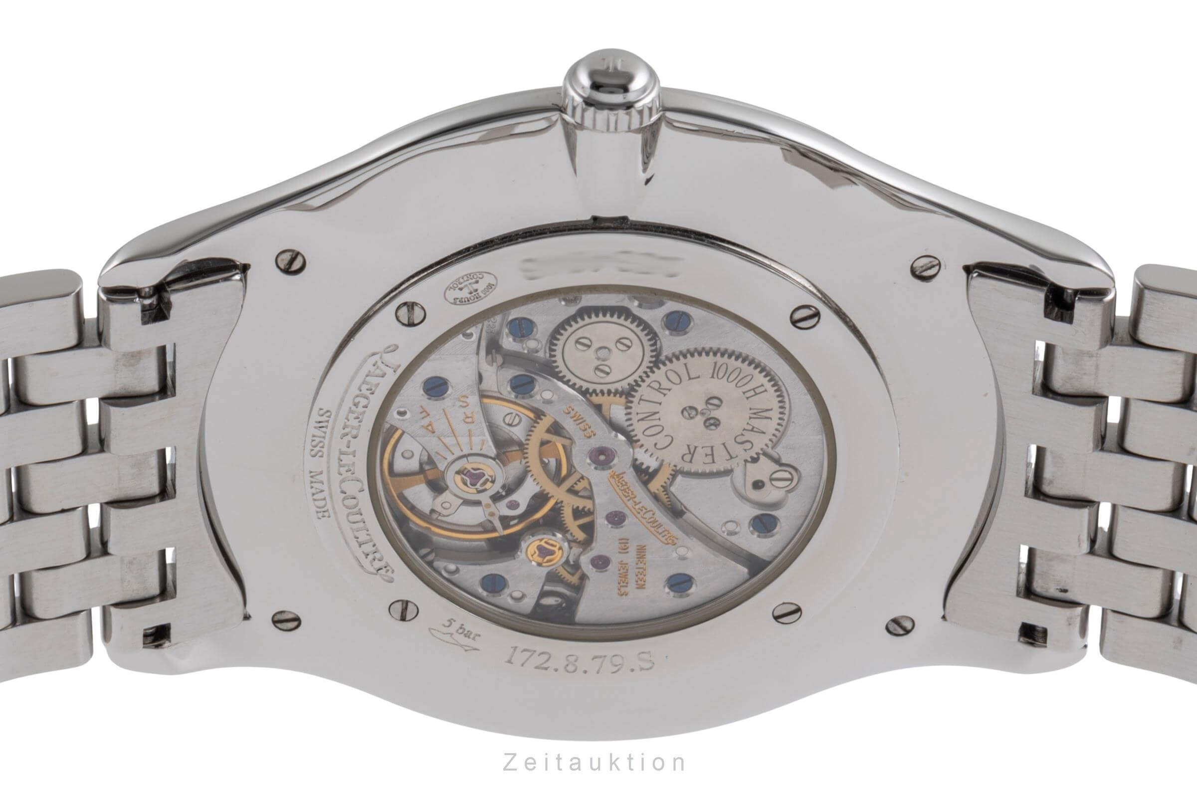 Jaeger LeCoultre Master Ultra Thin acero cuerda manual reloj para caballeros Q1348120 ,  172.8.79.S LP: 10300EUR  [2500993]