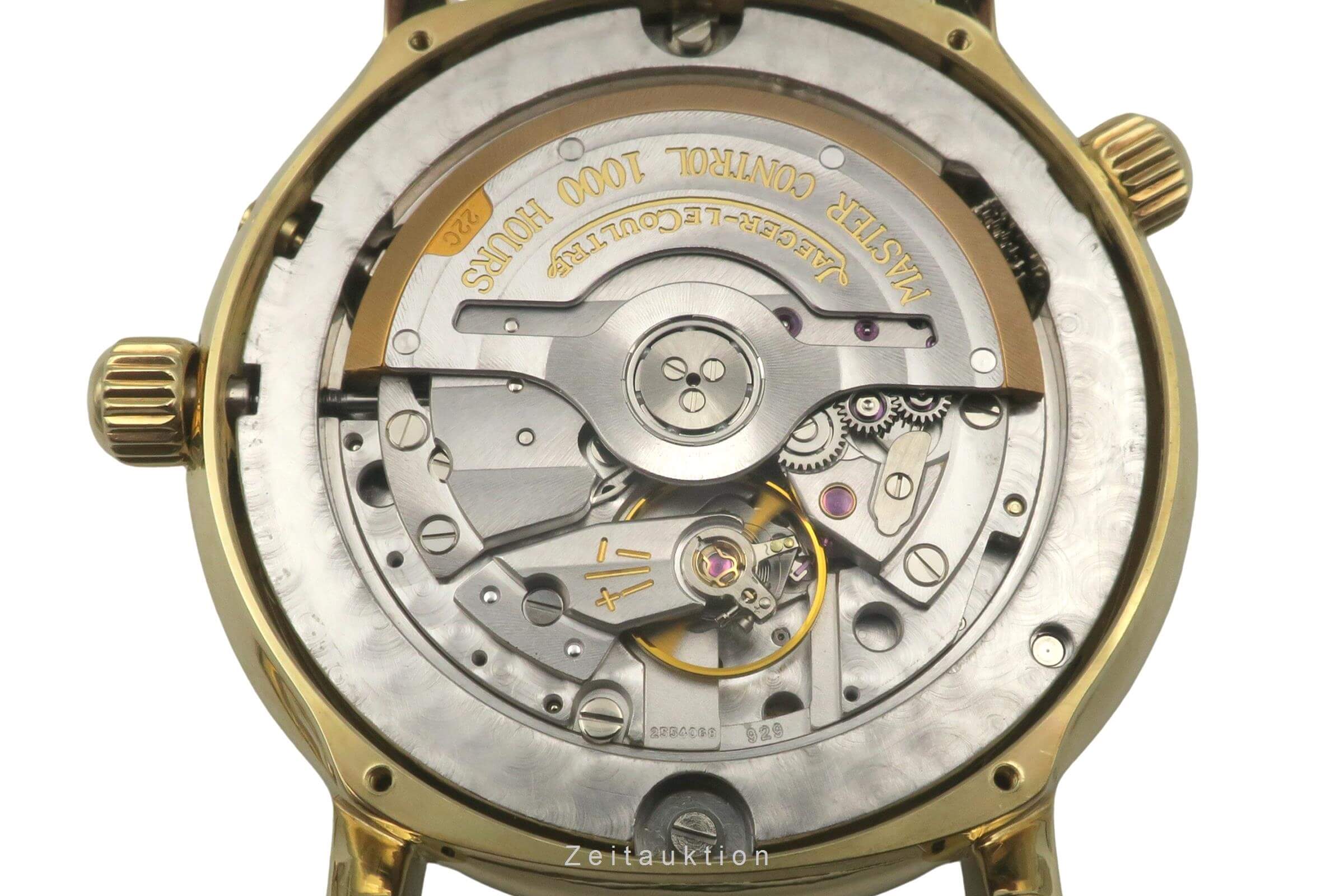 Jaeger LeCoultre Master Geographic 18 ct gold automatic men's watch QA169102  169.1.92  [2500995]