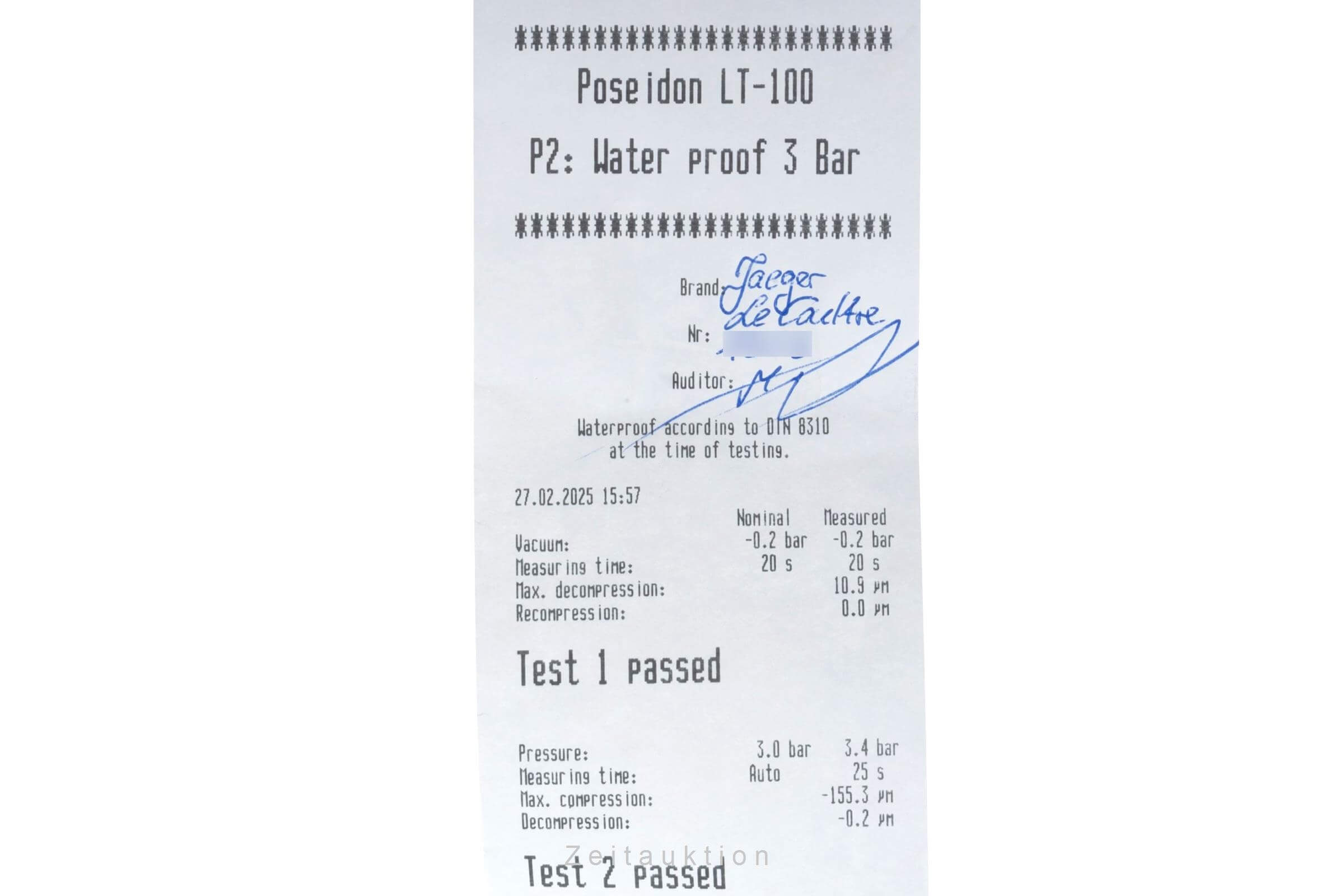 Jaeger LeCoultre Master Geographic 18 ct gold automatic men's watch QA169102  169.1.92  [2500995]