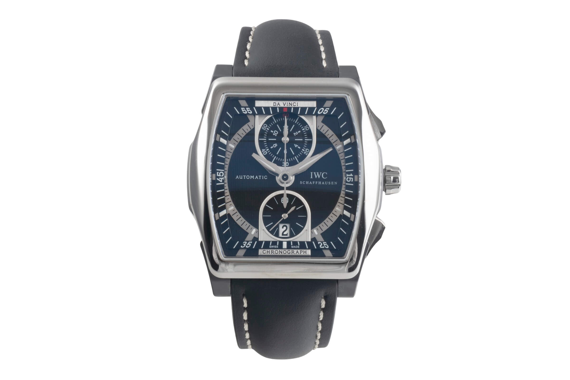 IWC Da Vinci chronographe céramique / titane automatique montre pour hommes IW376601 LP: 13800EUR  [2500996]