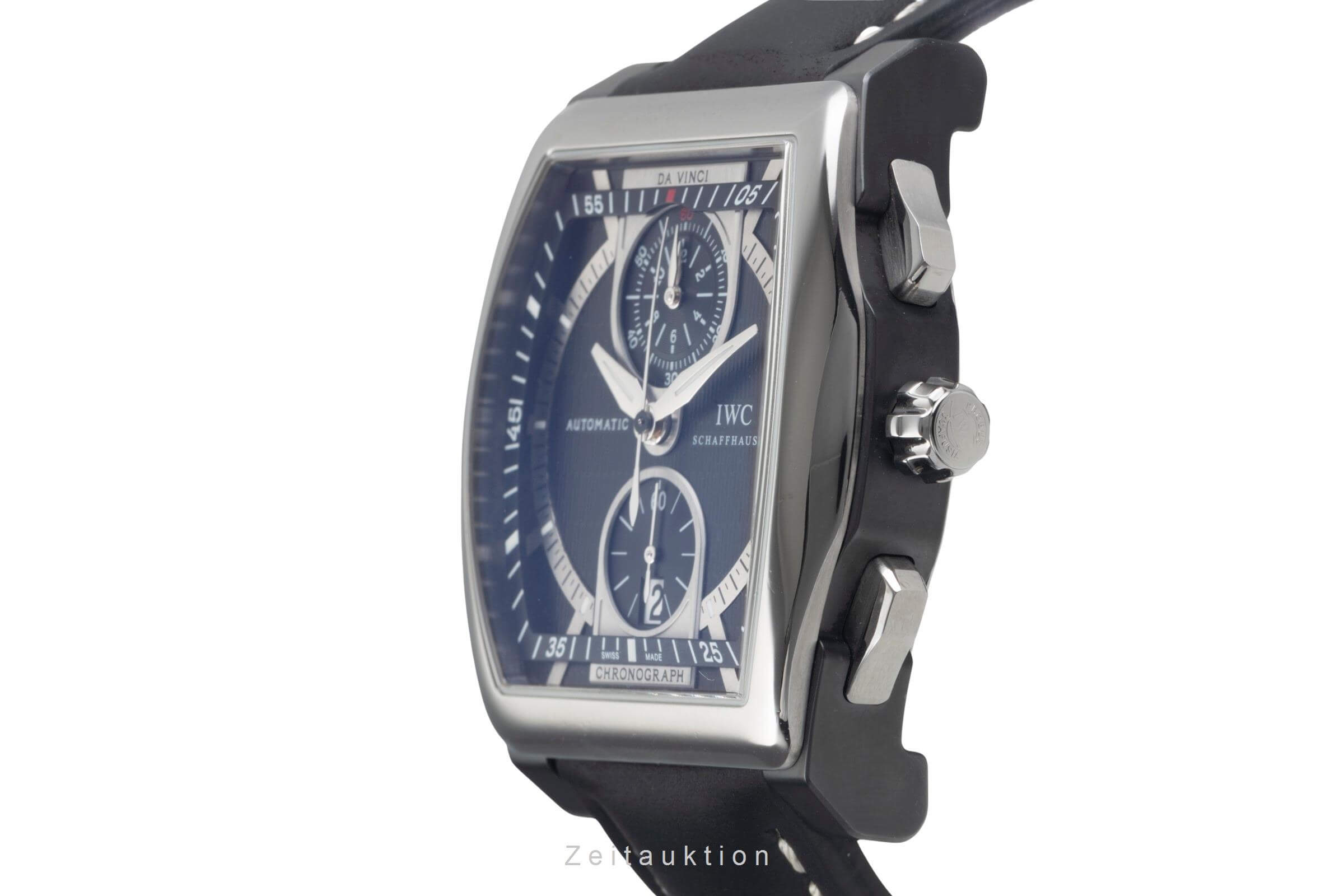 IWC Da Vinci chronographe céramique / titane automatique montre pour hommes IW376601 LP: 13800EUR  [2500996]