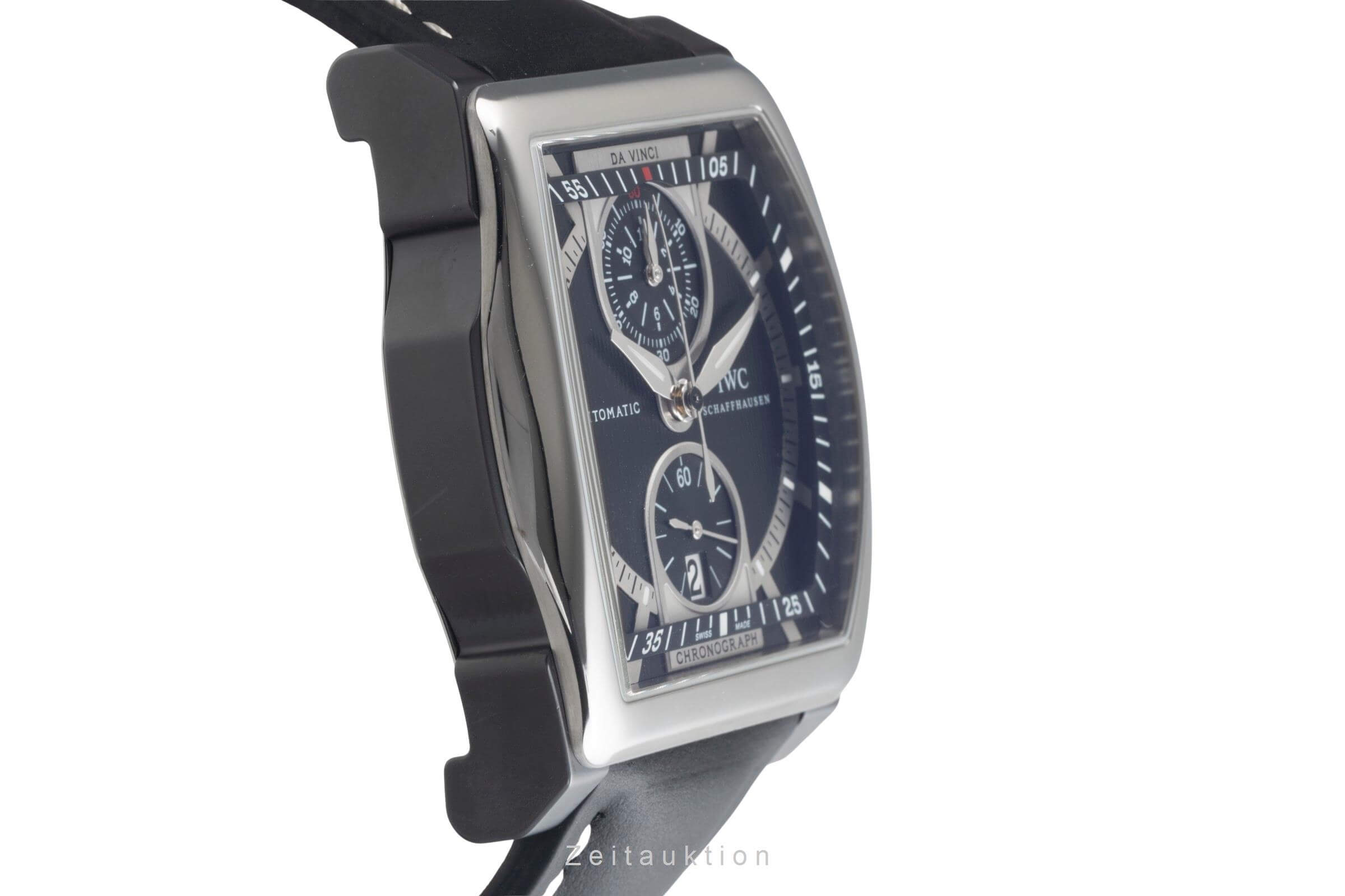 IWC Da Vinci chronographe céramique / titane automatique montre pour hommes IW376601 LP: 13800EUR  [2500996]