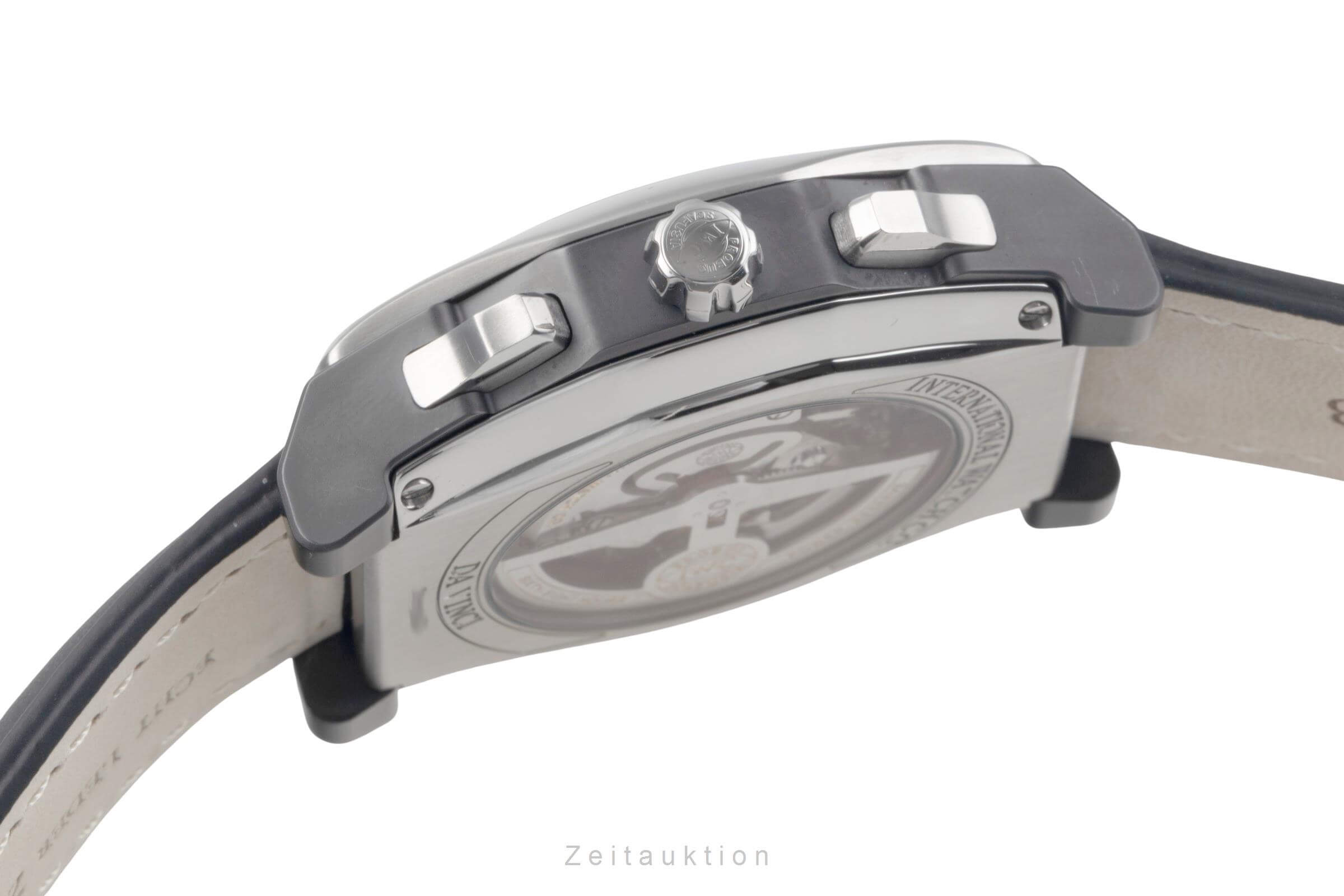 IWC Da Vinci chronographe céramique / titane automatique montre pour hommes IW376601 LP: 13800EUR  [2500996]