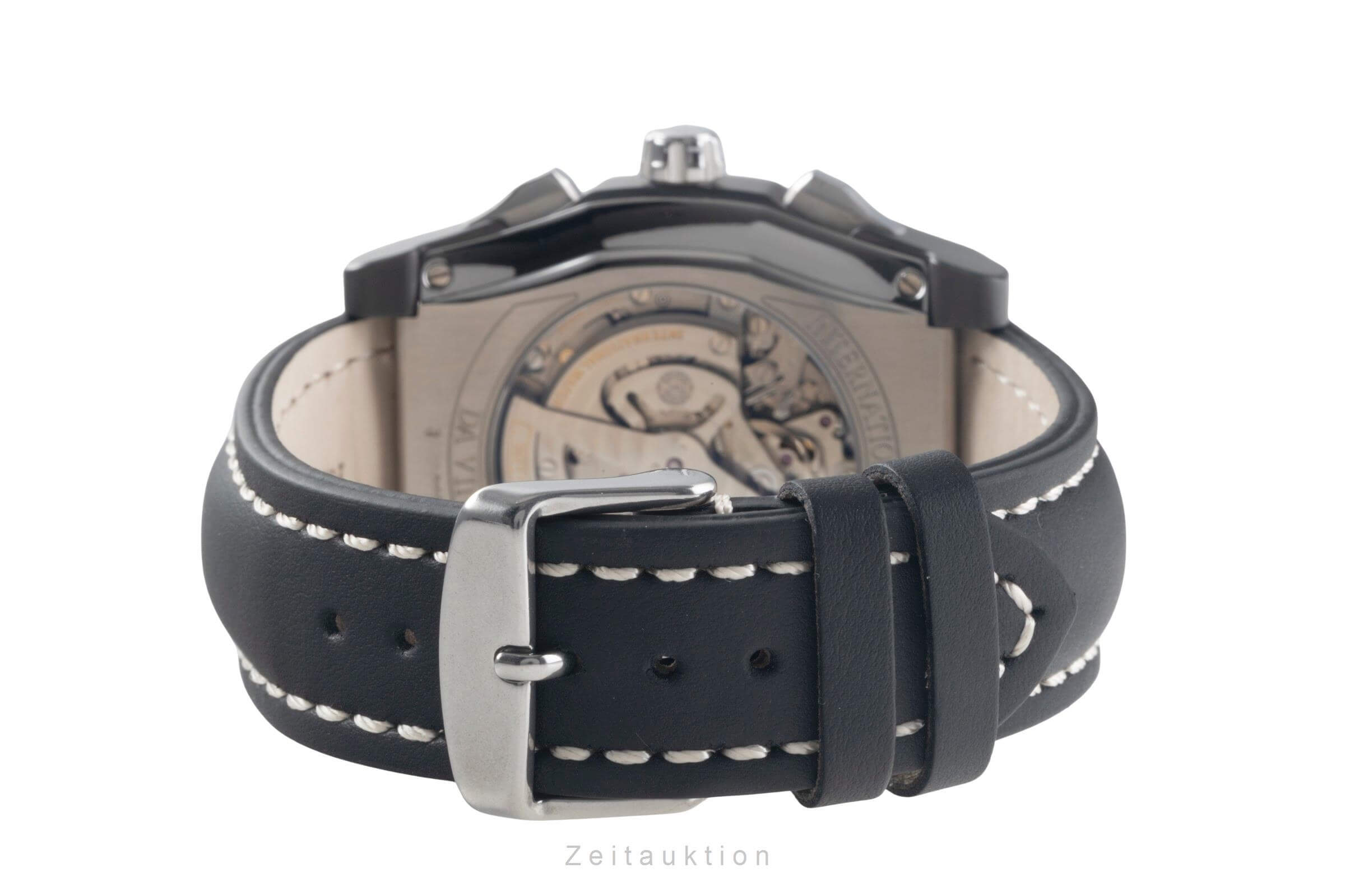 IWC Da Vinci chronographe céramique / titane automatique montre pour hommes IW376601 LP: 13800EUR  [2500996]