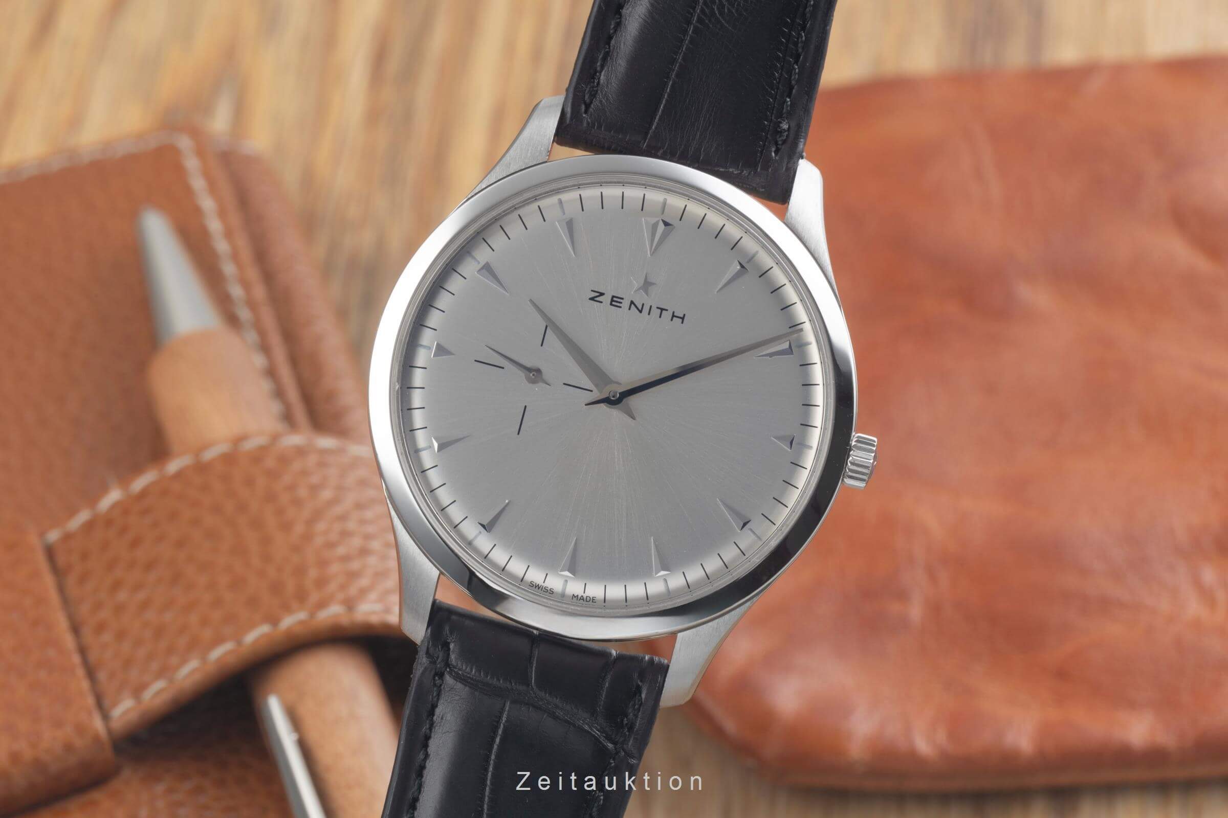 Zenith Elite steel automatic men's watch 03.2010.681/01.C493 LP: 6400EUR  [2501000]