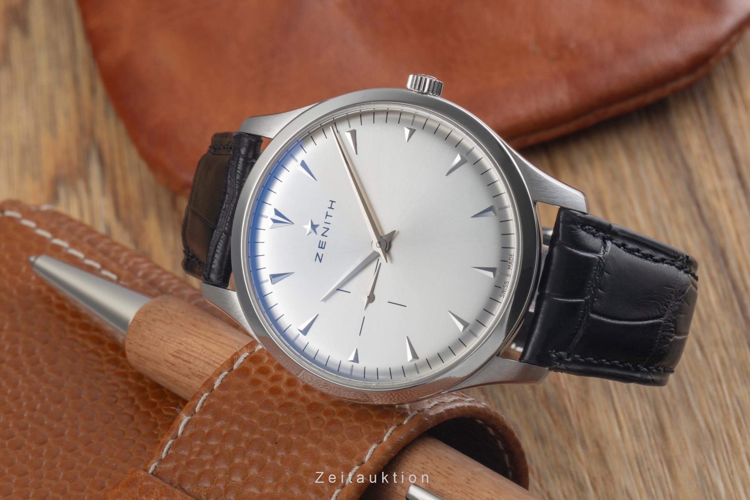 Zenith Elite steel automatic men's watch 03.2010.681/01.C493 LP: 6400EUR  [2501000]