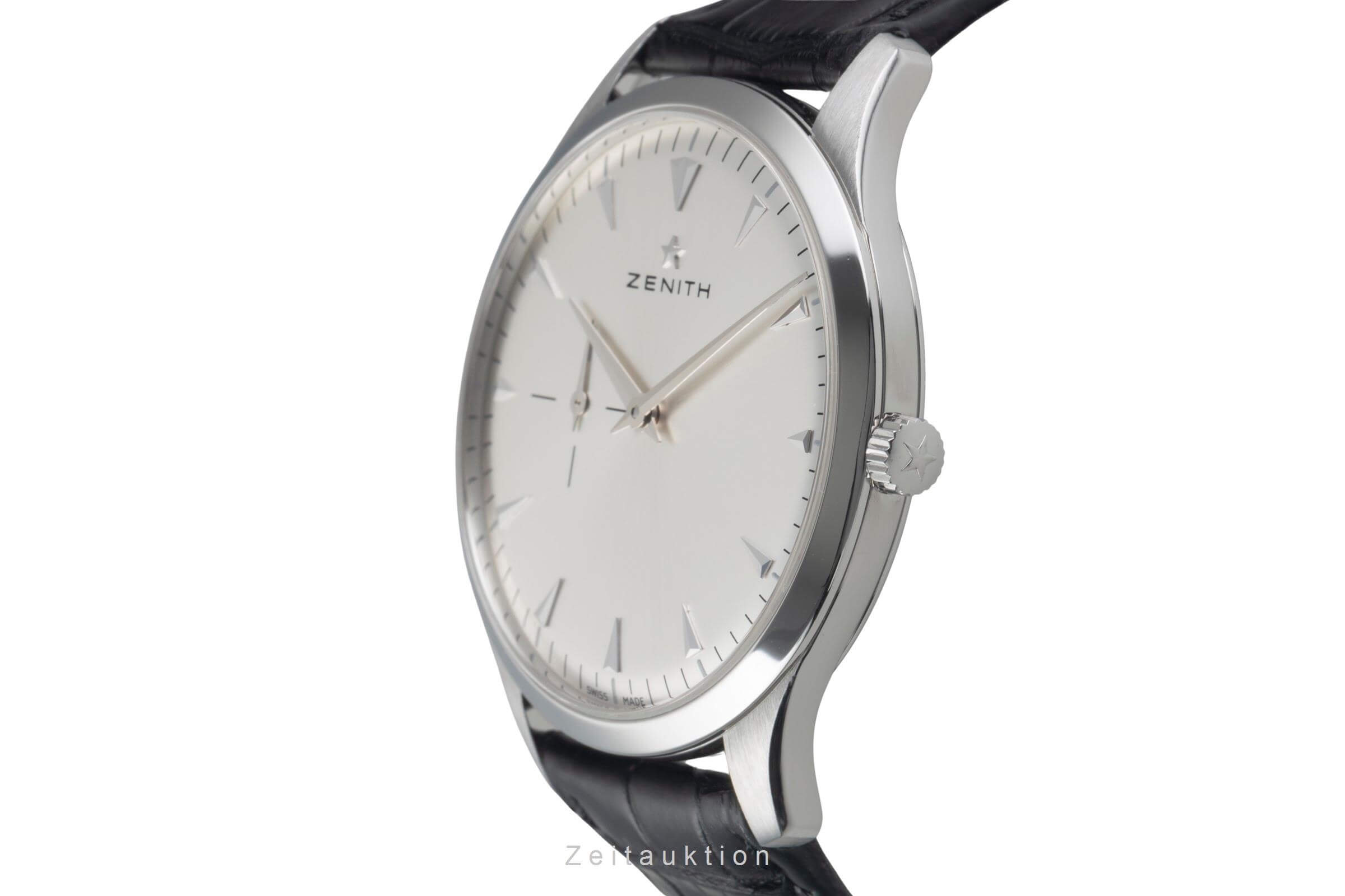 Zenith Elite steel automatic men's watch 03.2010.681/01.C493 LP: 6400EUR  [2501000]