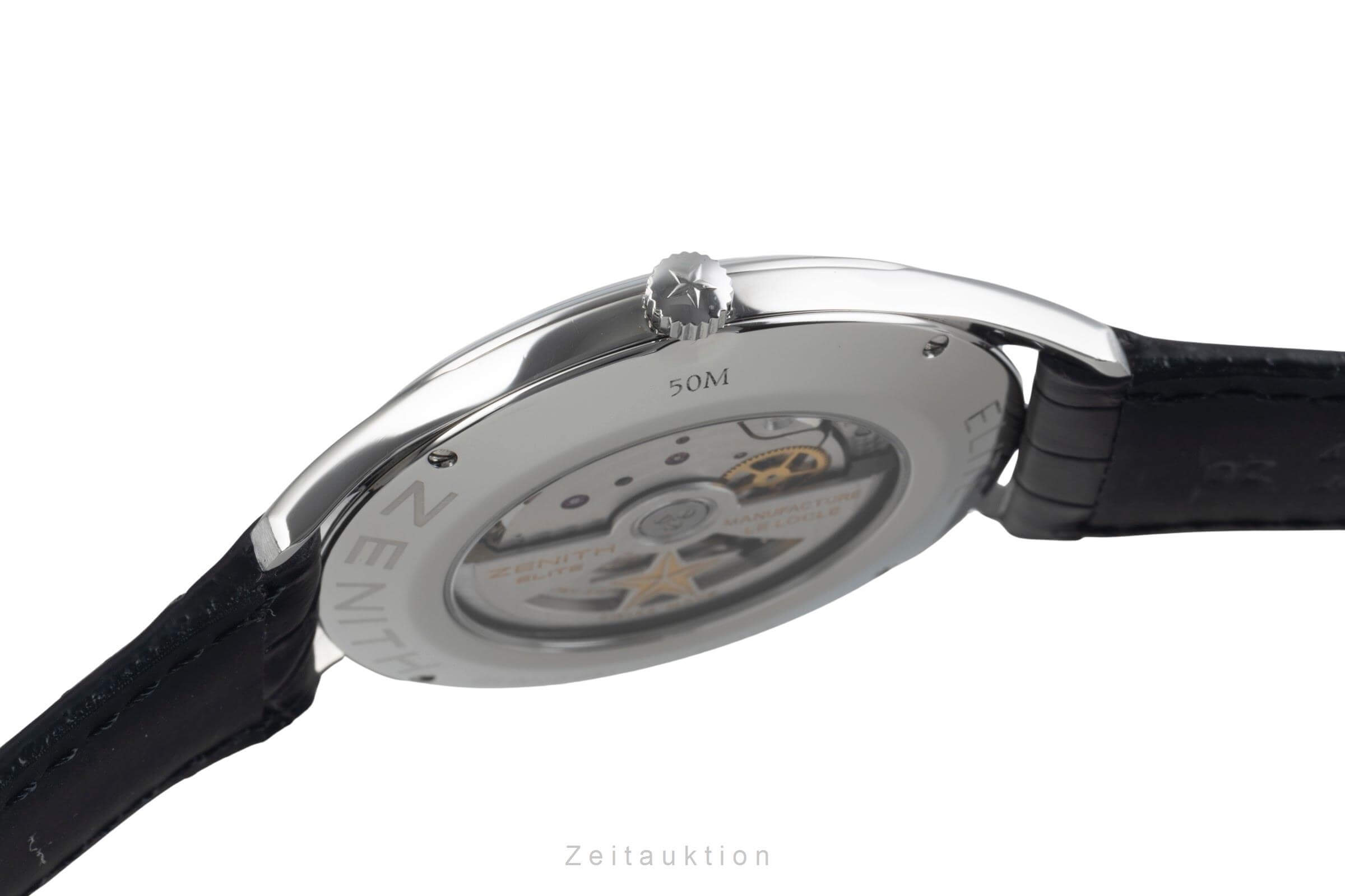 Zenith Elite steel automatic men's watch 03.2010.681/01.C493 LP: 6400EUR  [2501000]