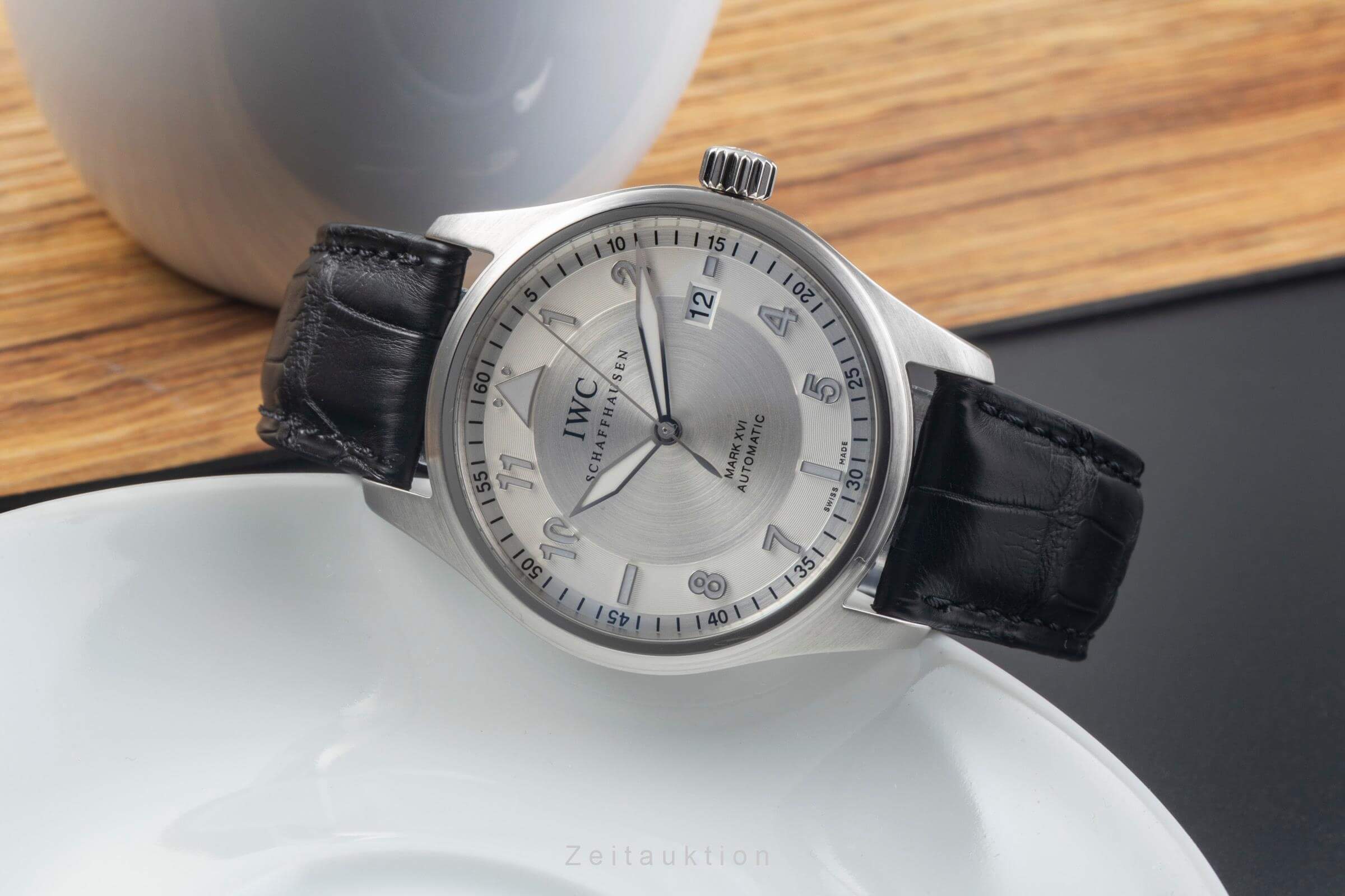 IWC Pilot´s Watch Mark XVI Stahl Automatik Herrenuhr Ref. IW325505 VP: 5700,- € [2501005]