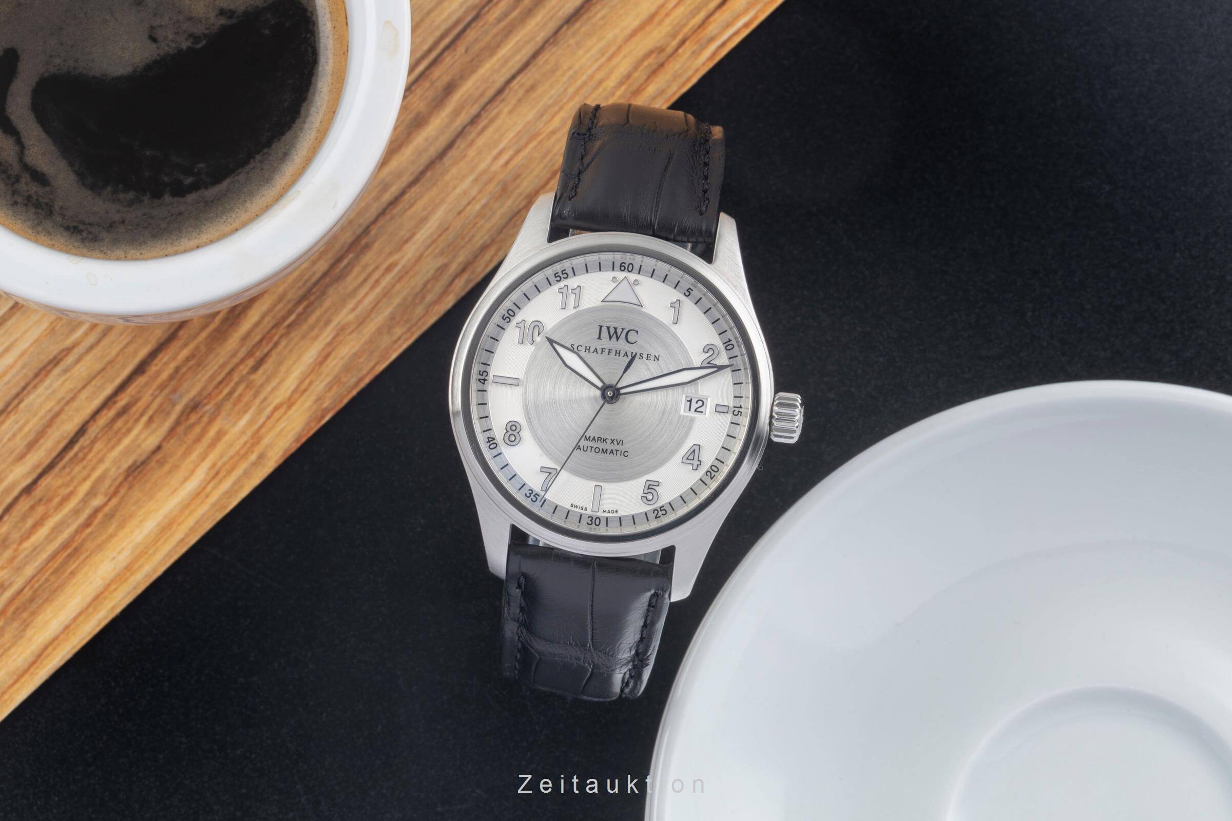 IWC Pilot´s Watch Mark XVI Stahl Automatik Herrenuhr Ref. IW325505 VP: 5700,- € [2501005]