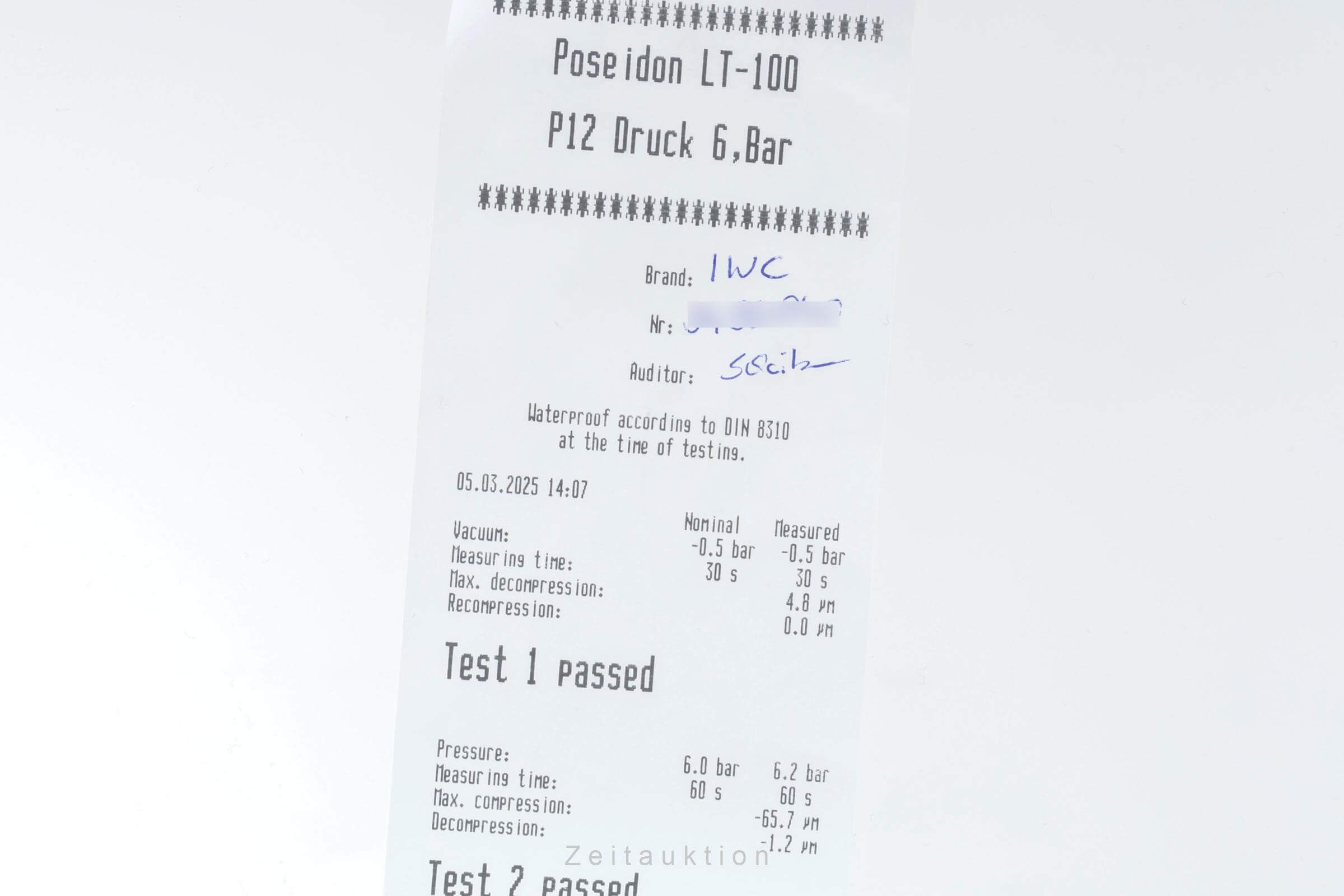 IWC Pilot´s Watch Mark XVI Stahl Automatik Herrenuhr Ref. IW325505 VP: 5700,- € [2501005]