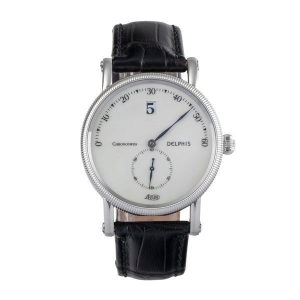 Chronoswiss Delphis MOP Automatik Stahl Glasboden Ref. CH1423 Papiere 2011 [2501008]