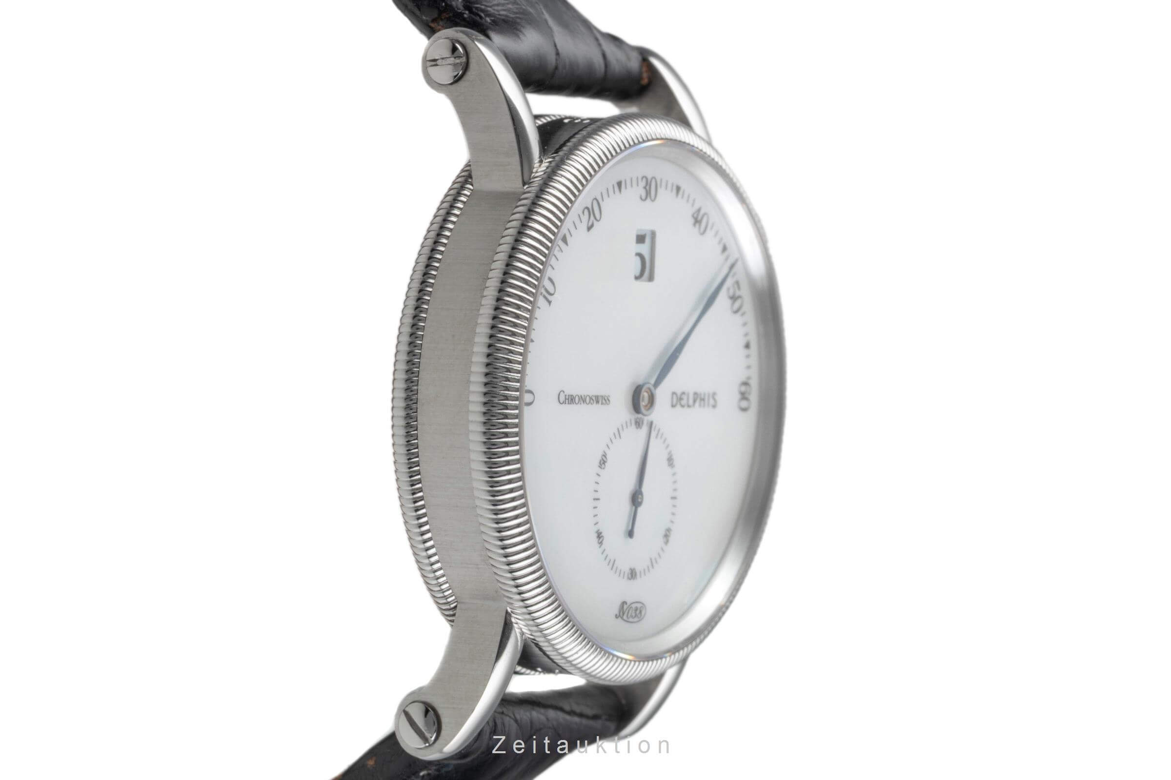 Chronoswiss Delphis MOP Automatik Stahl Glasboden Ref. CH1423 Papiere 2011 [2501008]