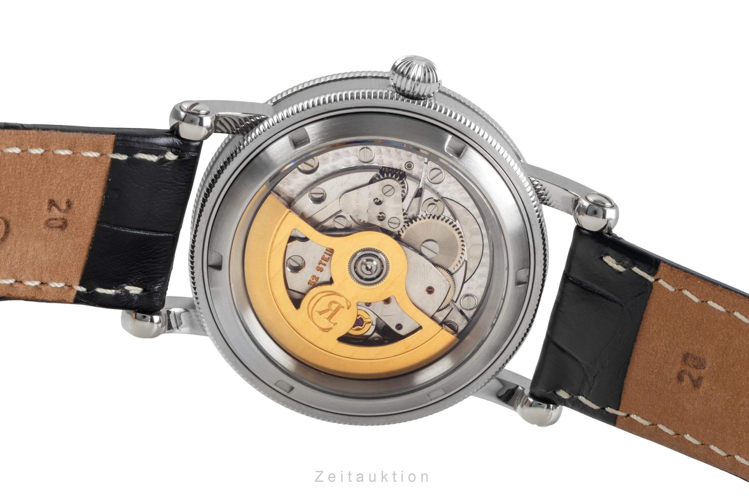 Chronoswiss Delphis MOP Automatik Stahl Glasboden Ref. CH1423 Papiere 2011 [2501008]