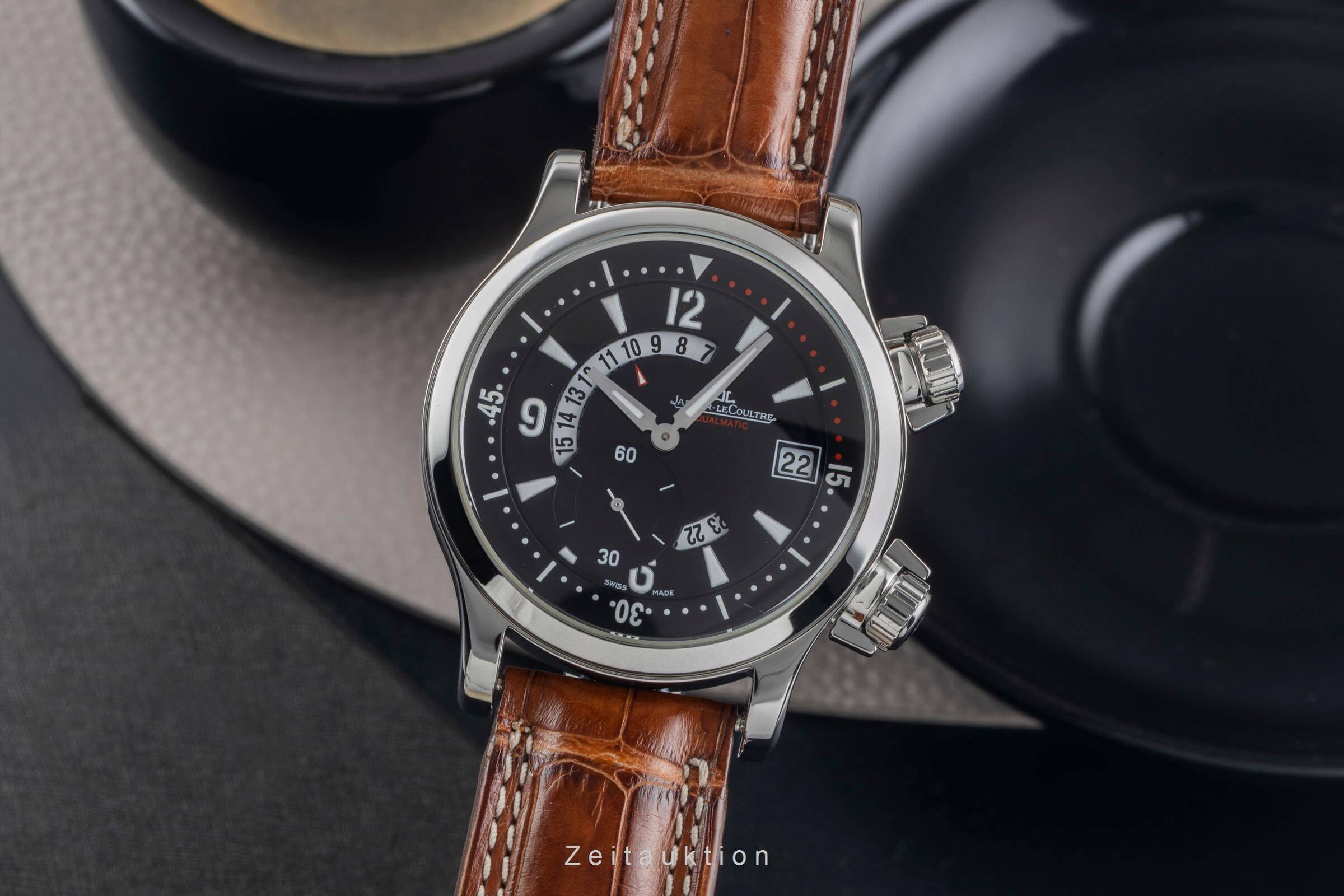 Jaeger LeCoultre Master Compressor acero automático reloj para caballeros Q1738470 ,146.8.02  [2501016]