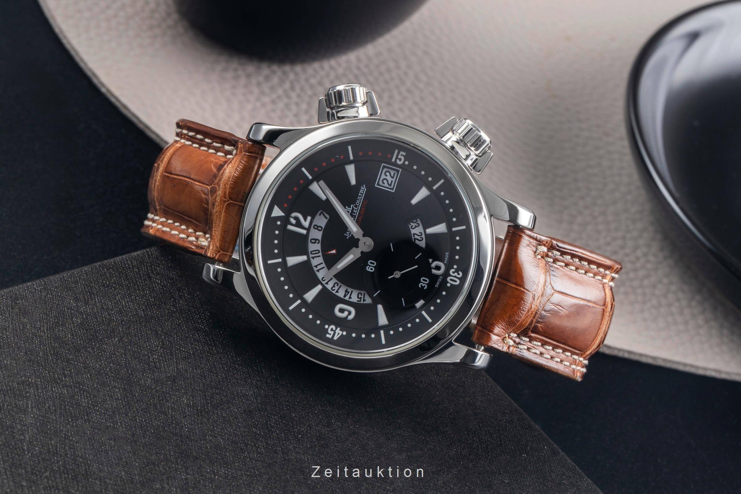 Jaeger LeCoultre Master Compressor acero automático reloj para caballeros Q1738470 ,146.8.02  [2501016]