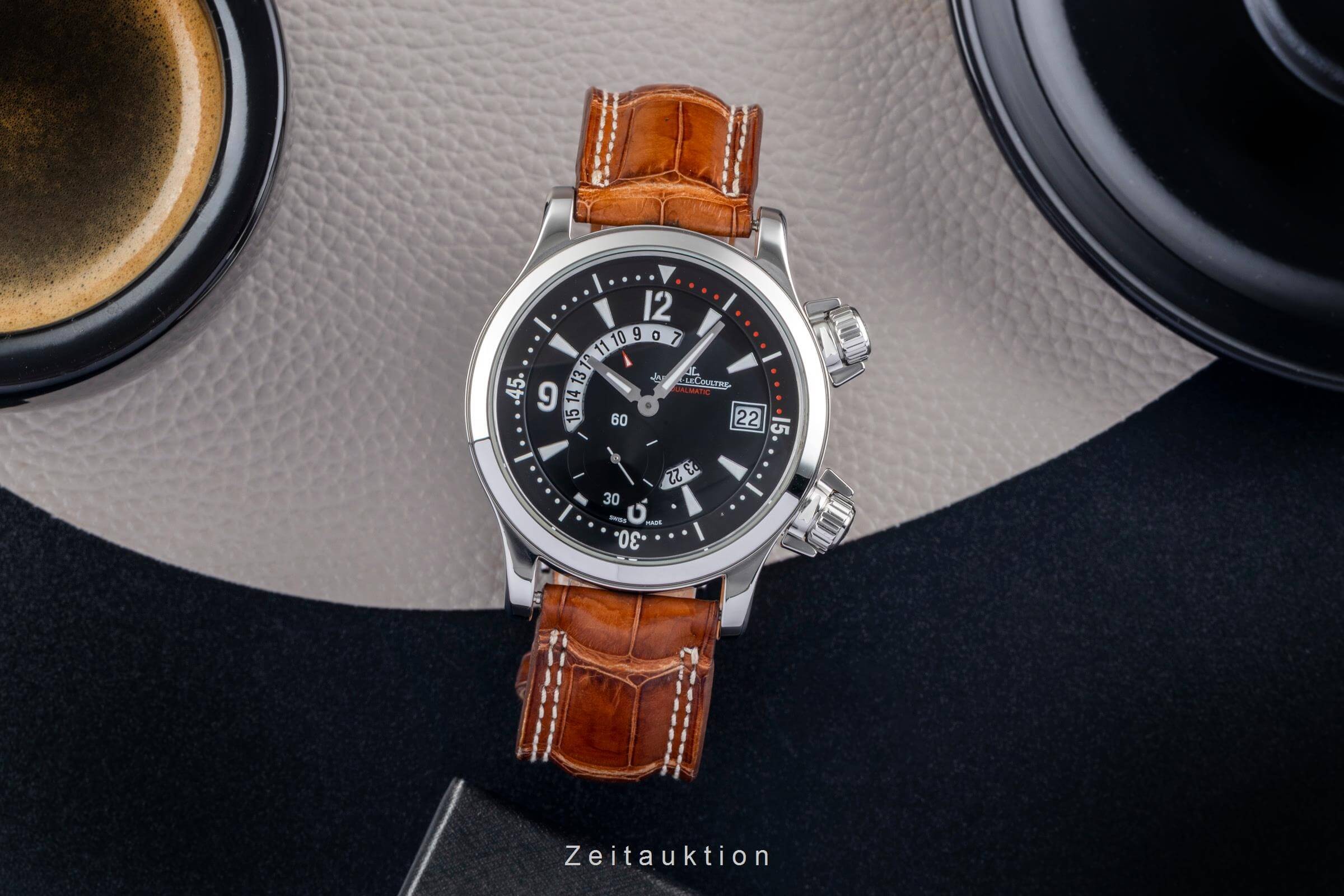 Jaeger LeCoultre Master Compressor acero automático reloj para caballeros Q1738470 ,146.8.02  [2501016]