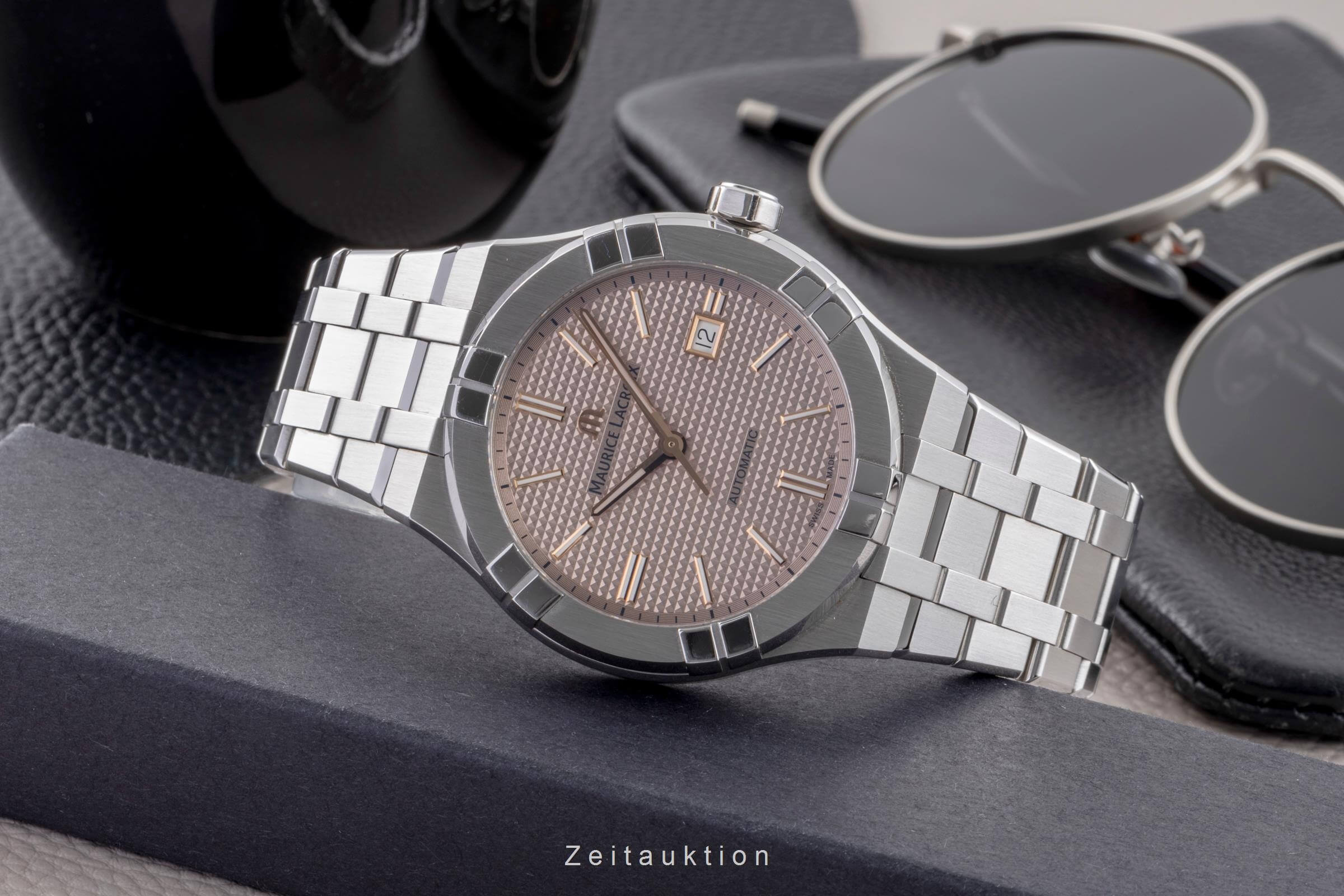 Maurice Lacroix Aikon Stahl Automatik Herrenuhr Ref. AI6008-SS002-730-1  [2501023]