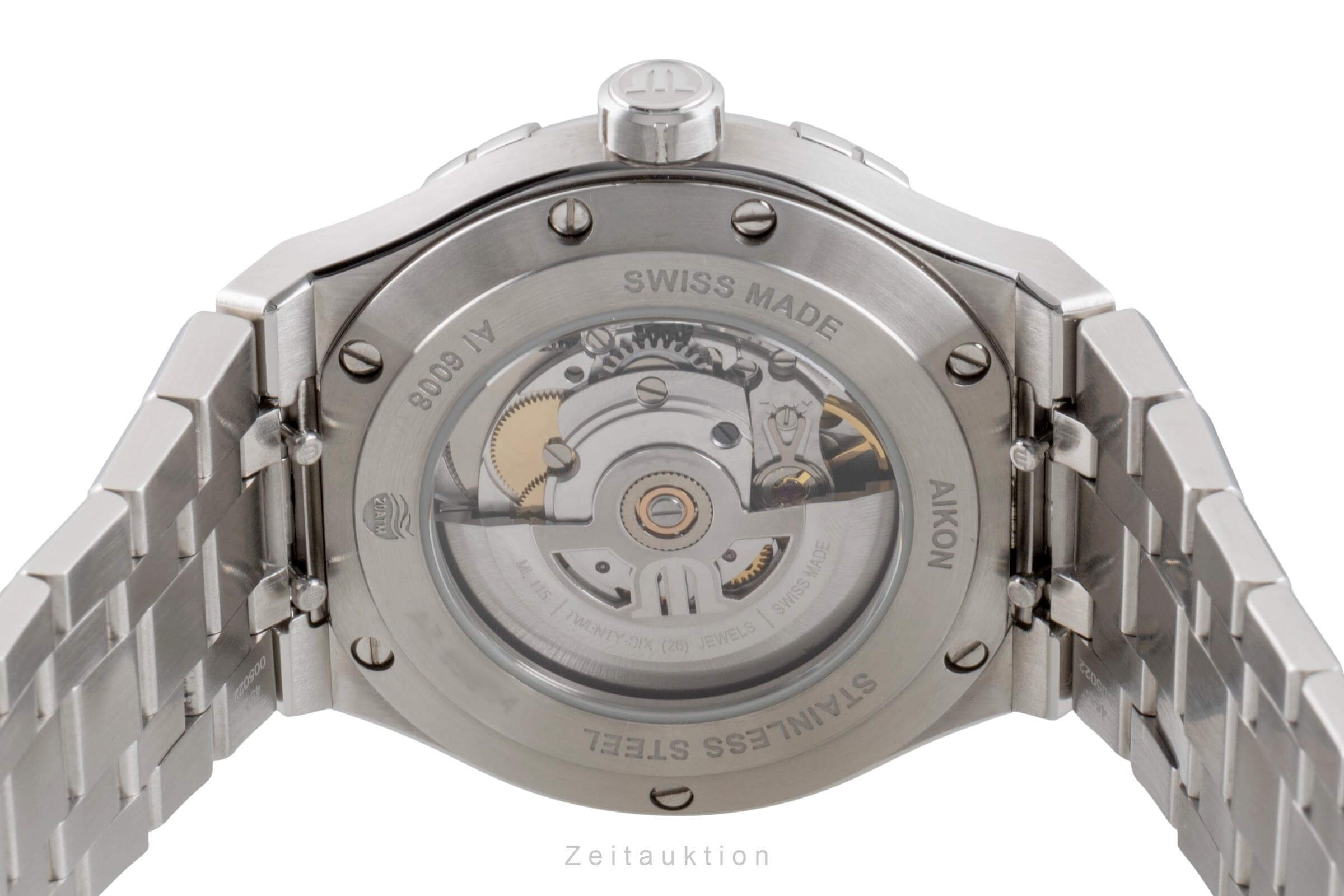 Maurice Lacroix Aikon Stahl Automatik Herrenuhr Ref. AI6008-SS002-730-1  [2501023]