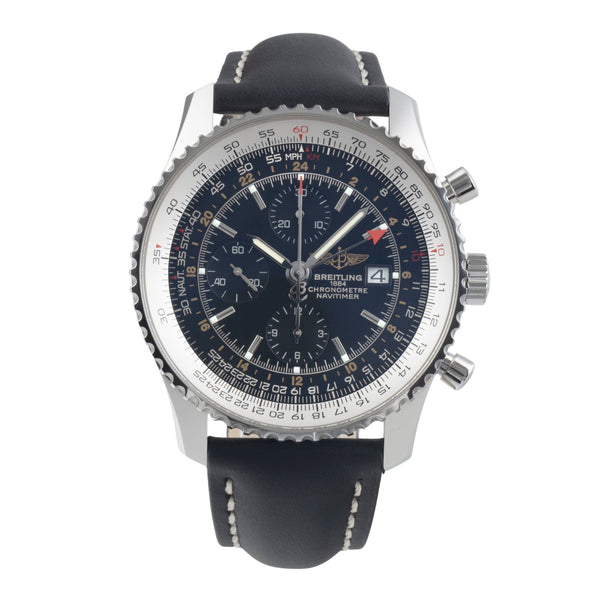 Breitling Navitimer World GMT Chronograph Automatik Ref. A24322, A242B26WBD  [2501026]