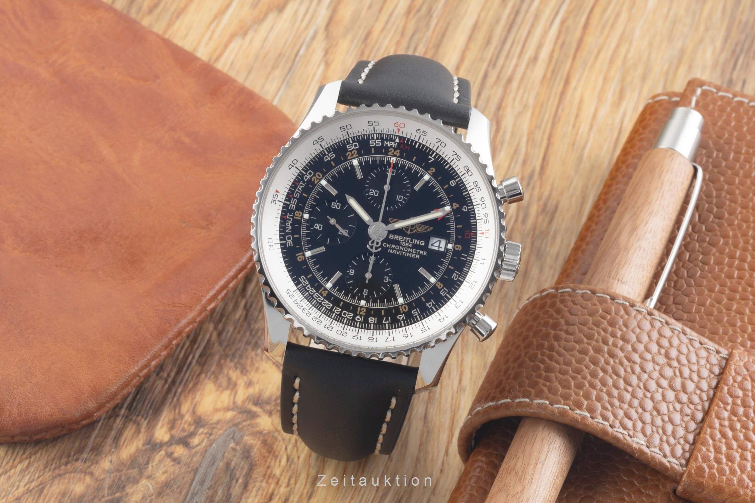 Breitling Navitimer World GMT Chronograph Automatik Ref. A24322, A242B26WBD  [2501026]