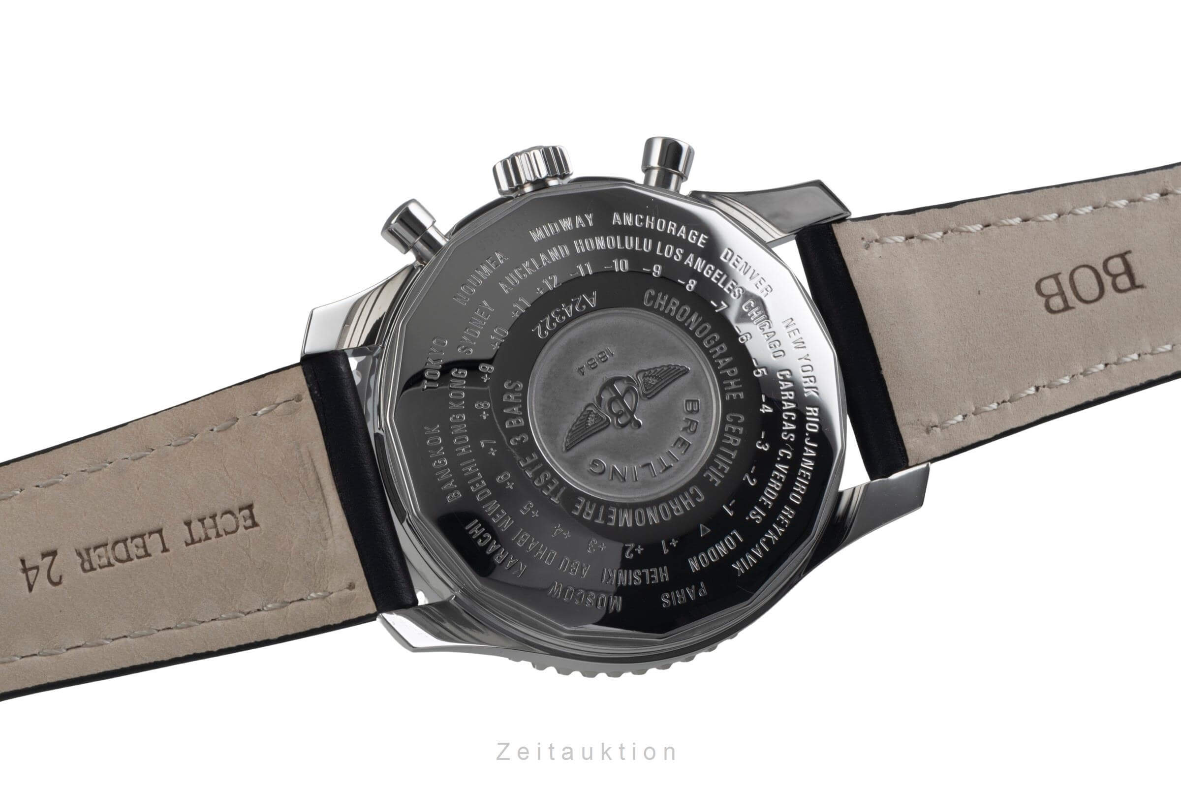 Breitling Navitimer World GMT Chronograph Automatik Ref. A24322, A242B26WBD  [2501026]