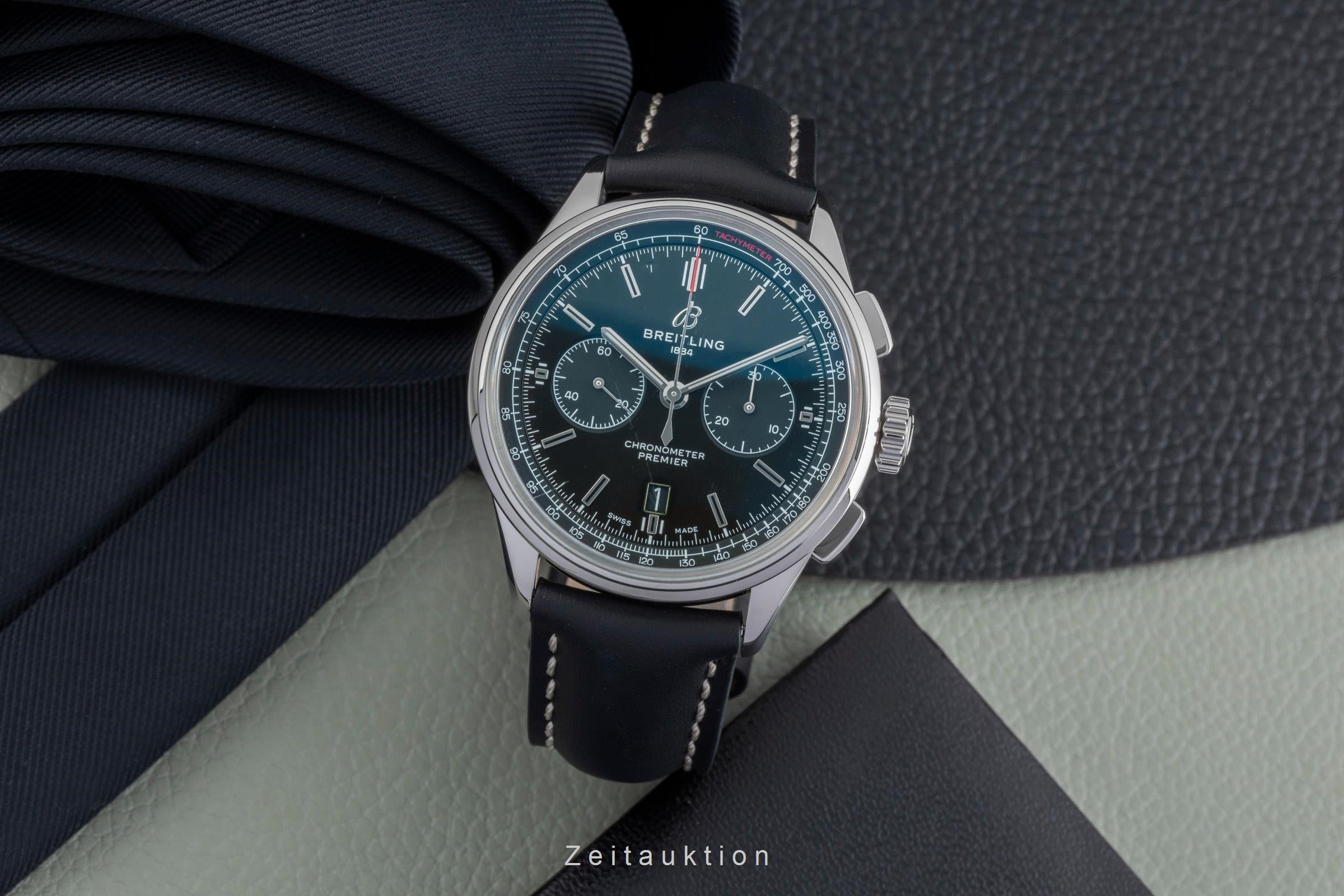 Breitling Premier B01 Green Chronograph 42 Bentley Automatik Ref. AB0118A11L1X1  [2501027]