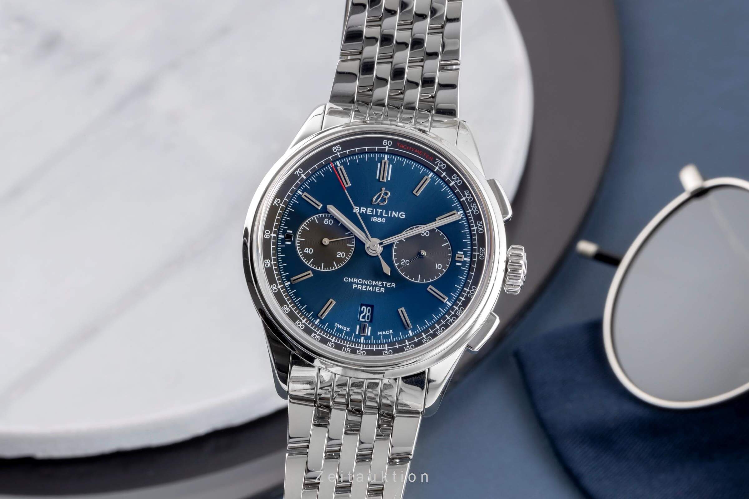 Breitling Premier Chronograph 42 Automatik Ref. AB0118A61C1X1 B&P NP: 9700,- € [2501028]