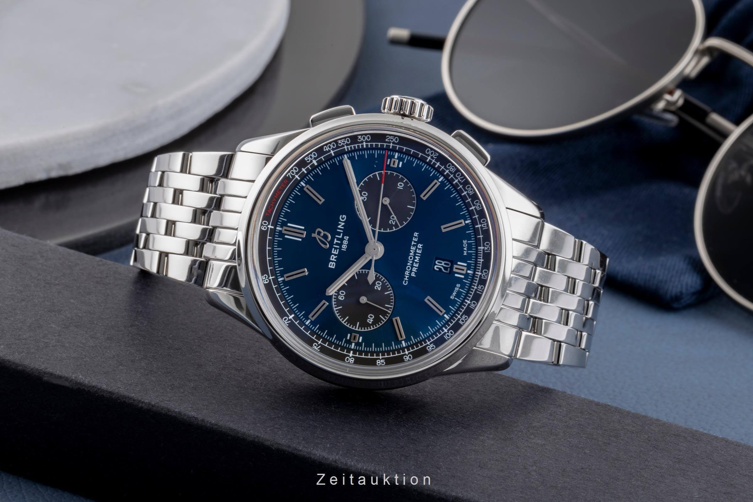Breitling Premier Chronograph 42 Automatik Ref. AB0118A61C1X1 B&P NP: 9700,- € [2501028]