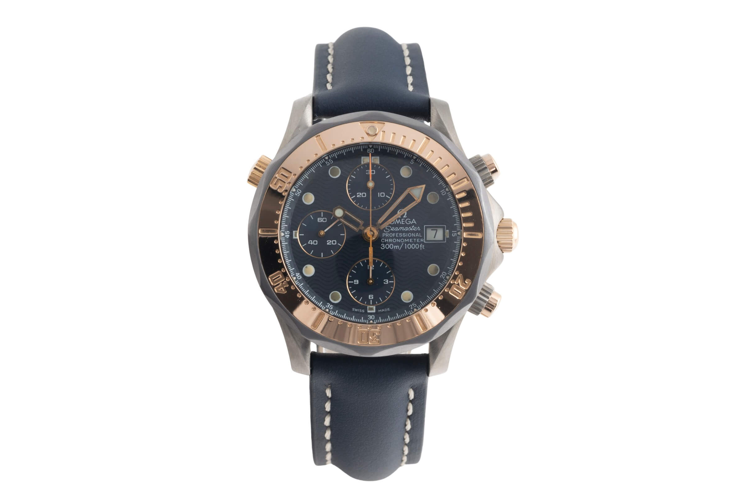 Omega Seamaster Professional 300M Chronograph Titan/Gold/Tantal Ref. 2296.80.00  [2501031]